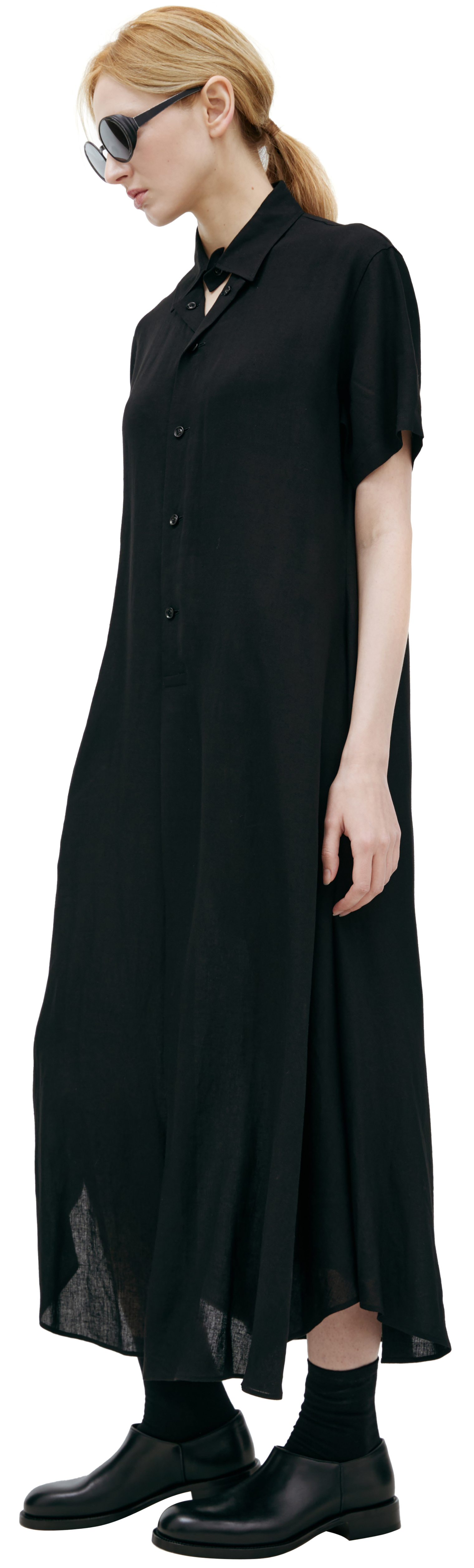 Y\'s Midi dress with buttons