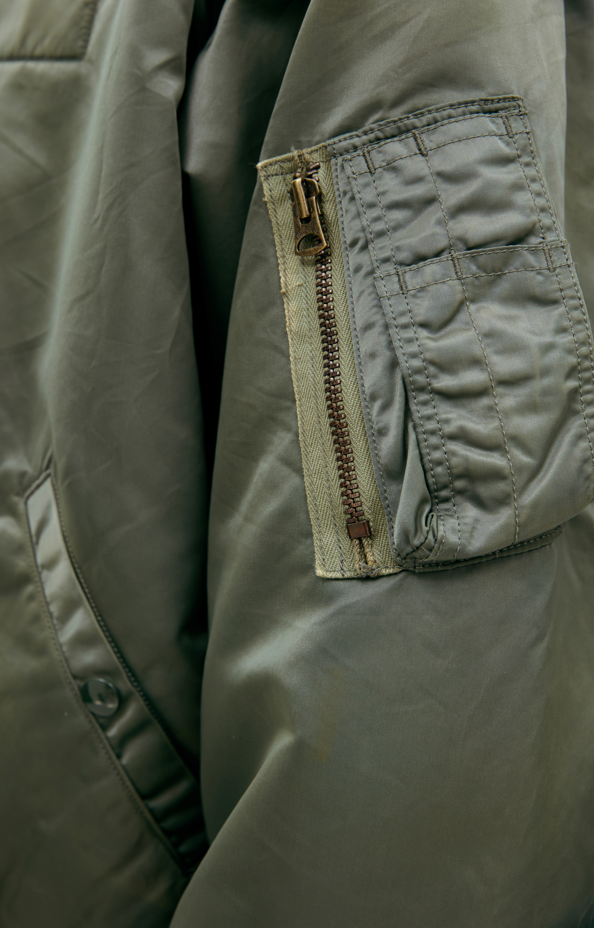 Saint Mxxxxxx Jacket with sleeve inserts