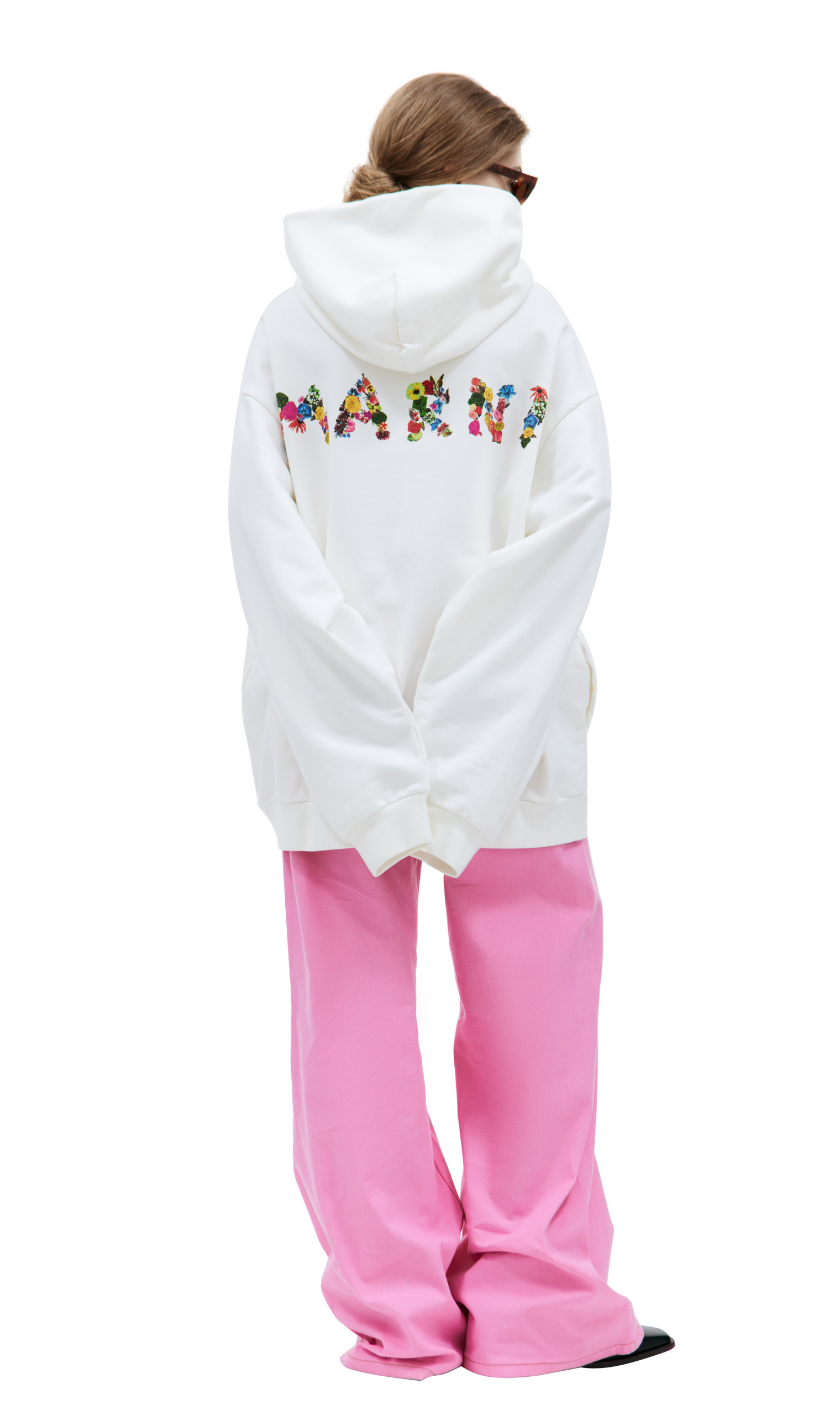 Marni Printed logo hoodie