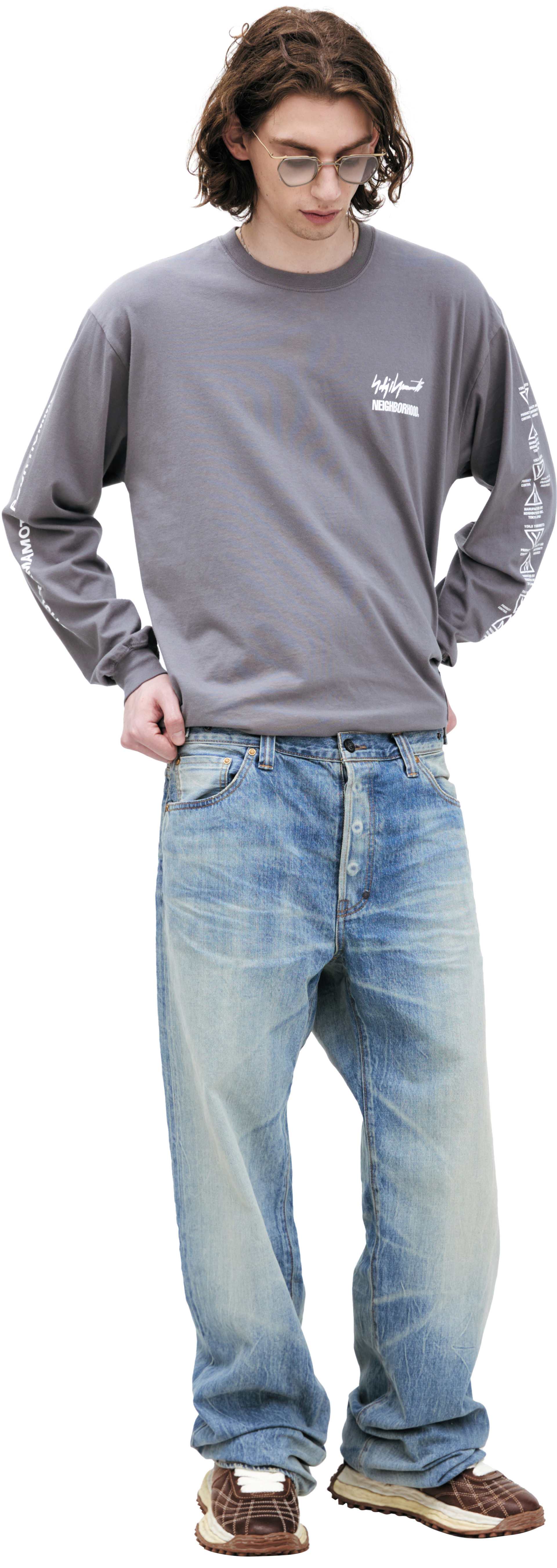 Mastercraft Union Blue jeans with distressed details