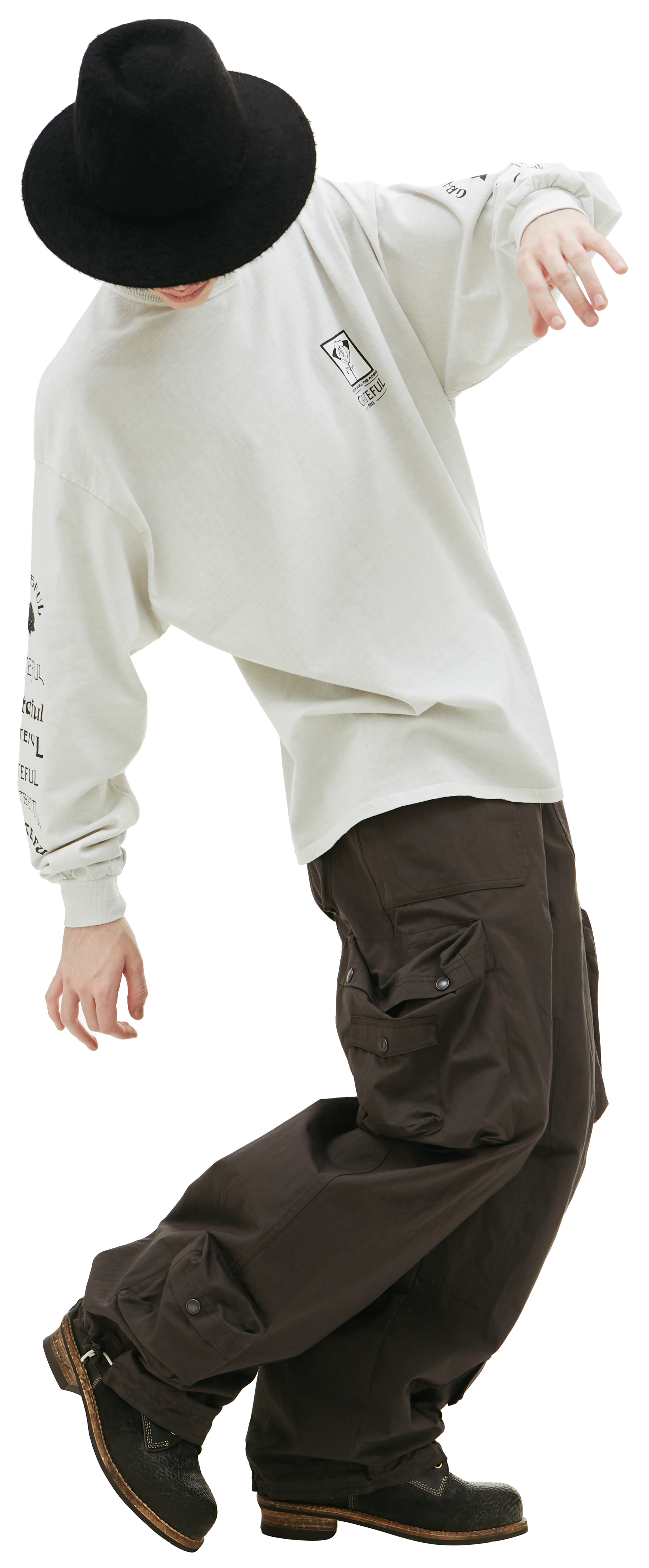 Children of the discordance Cratefull cotton longsleeve t-shirt