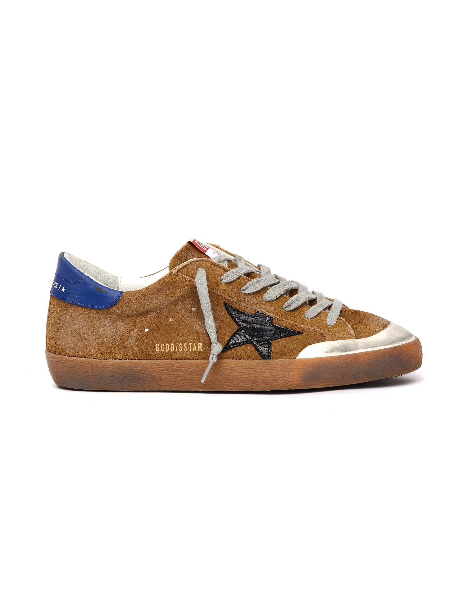 Golden Goose Brown Suede Superstar Sneakers