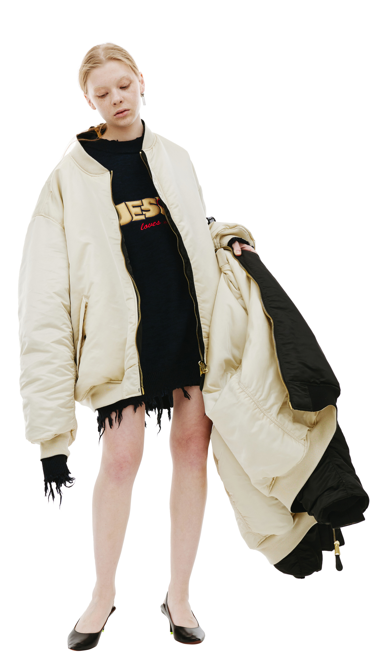 VETEMENTS х Alpha Industries double reversible bomber jacket