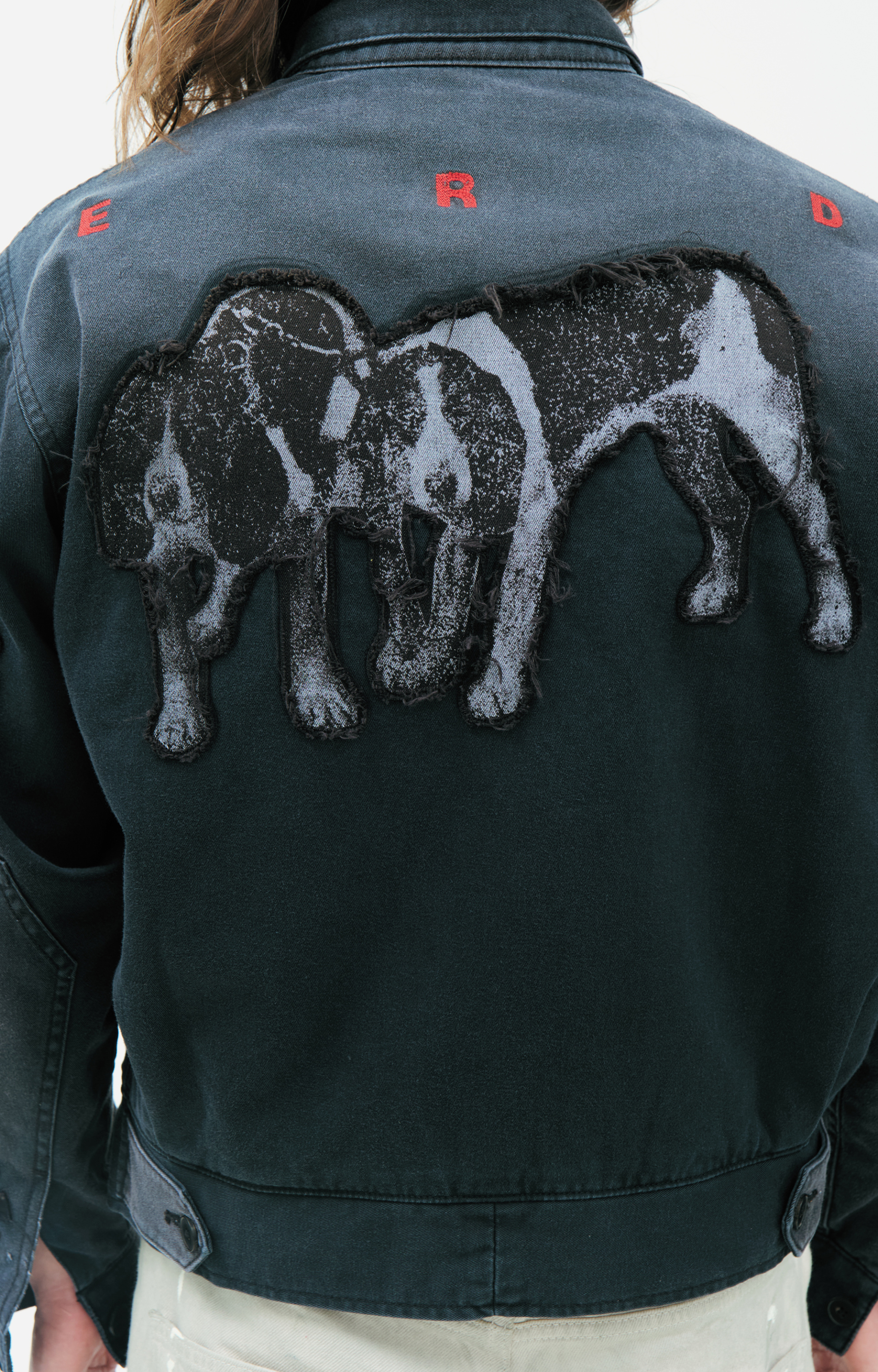 Enfants Riches Déprimés Wash-effect jacket