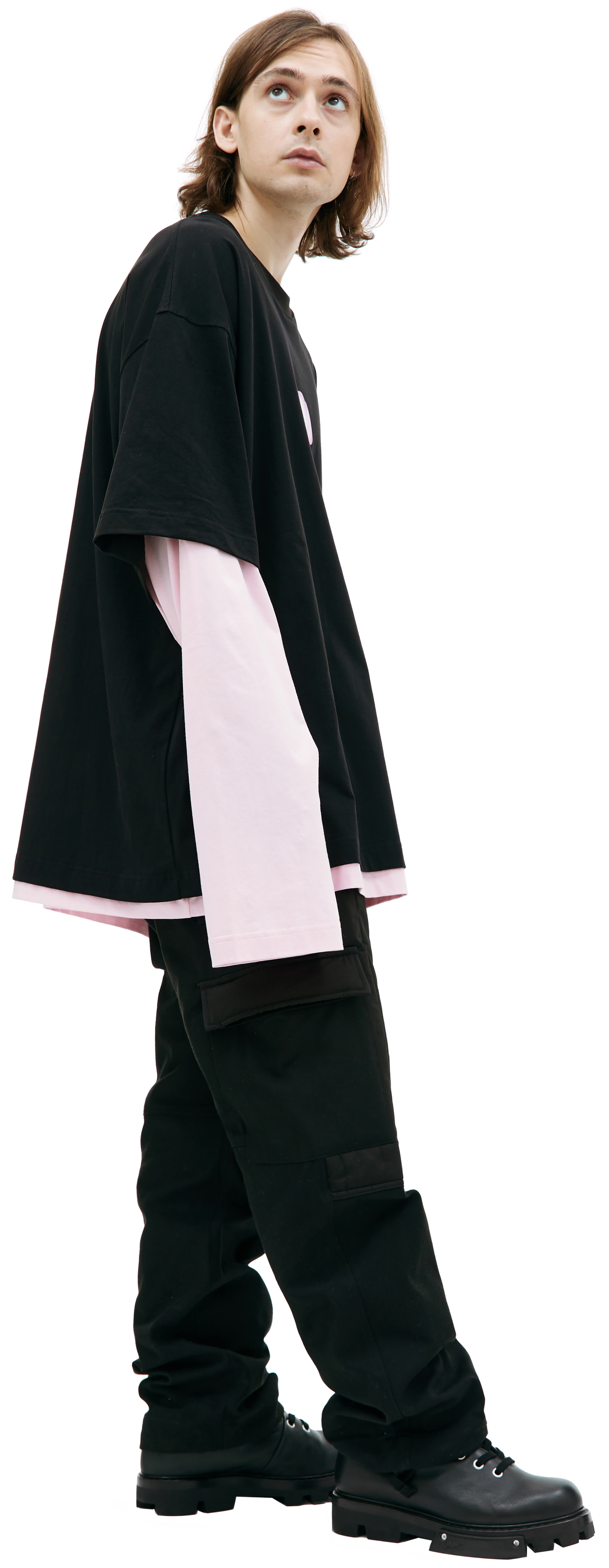 VETEMENTS Lucky Pig layered Longsleeve