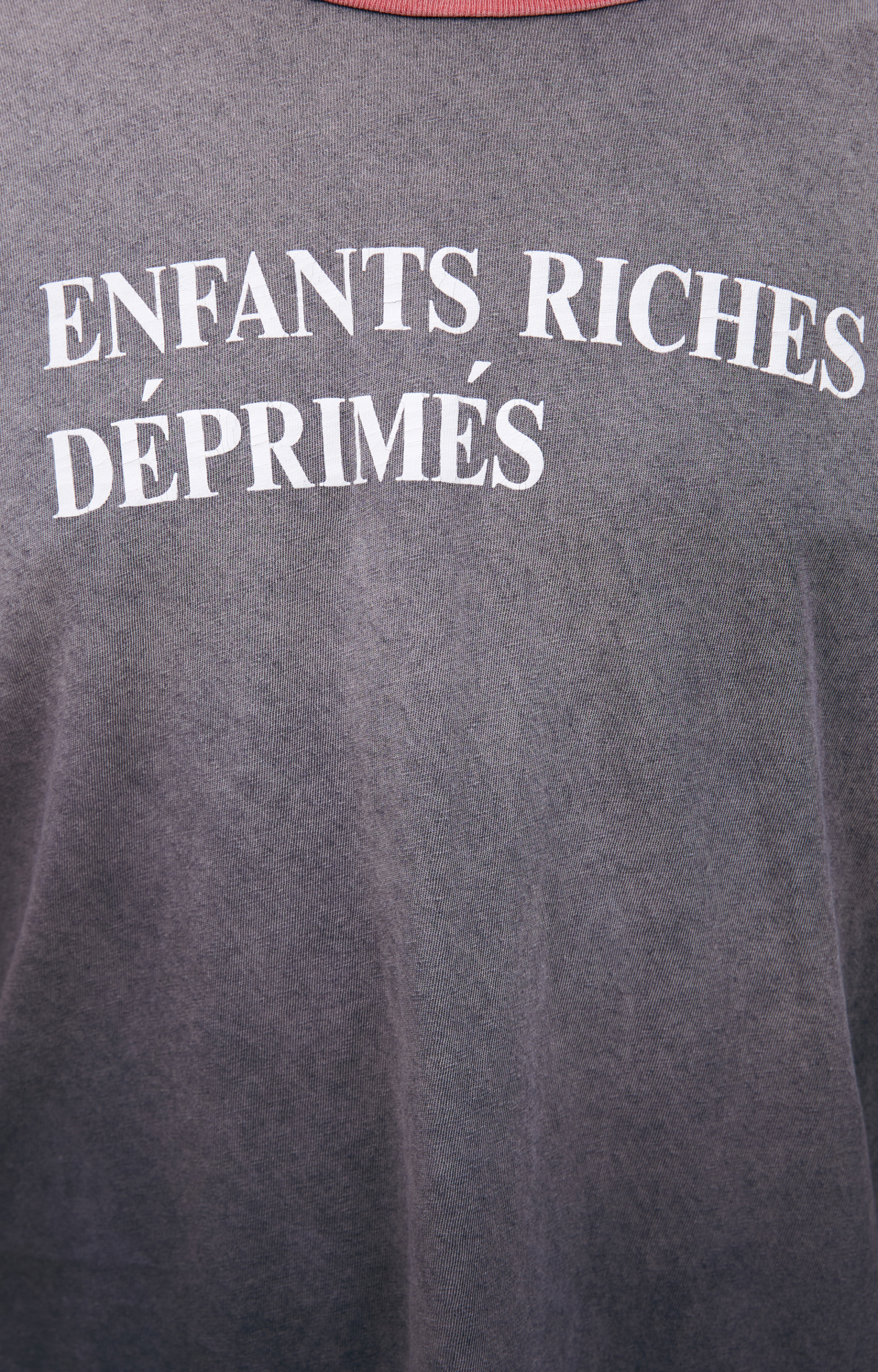 Enfants Riches Déprimés Grey T-shirt with logo
