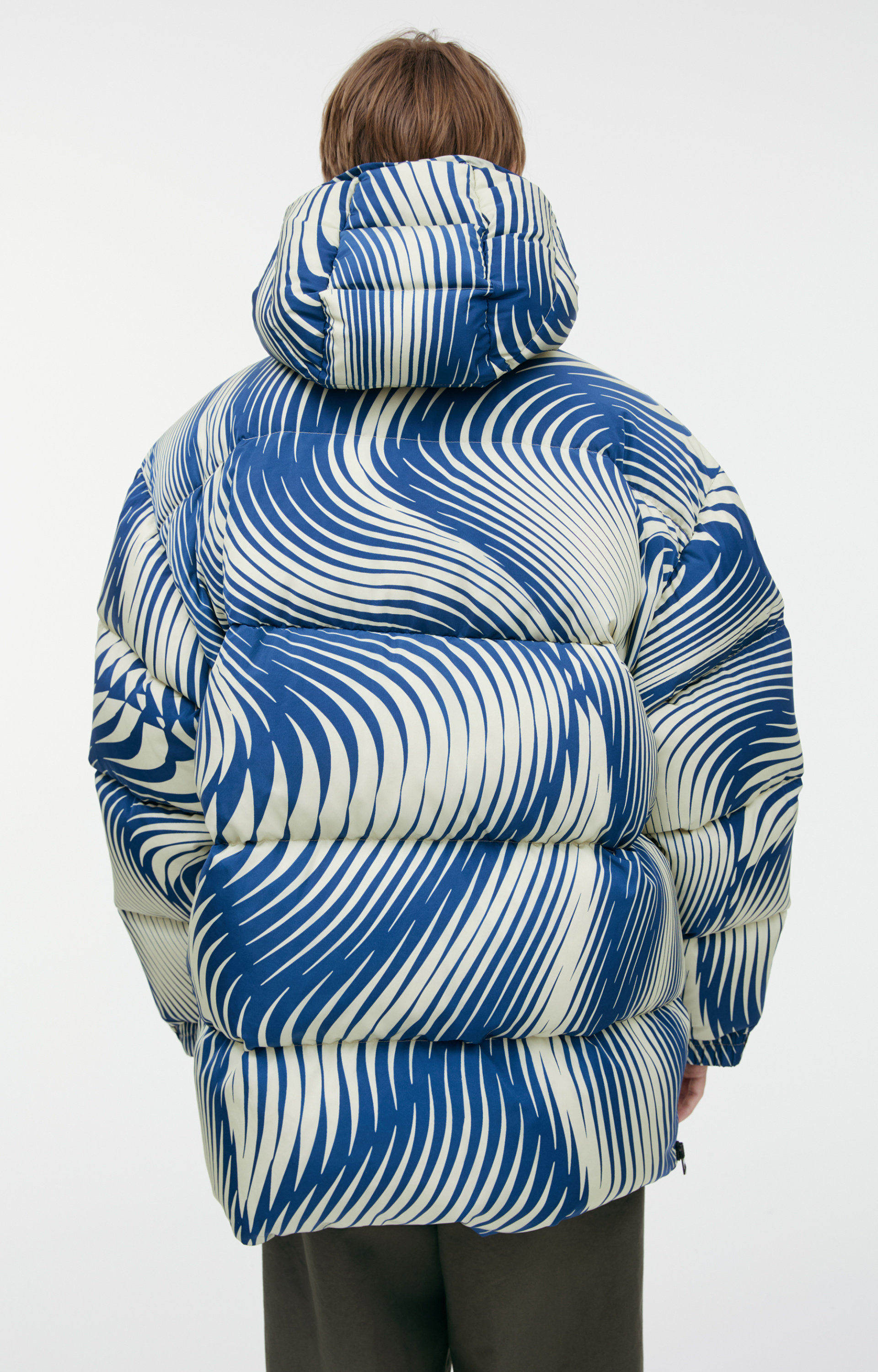 Dries Van Noten Monoprint down jacket