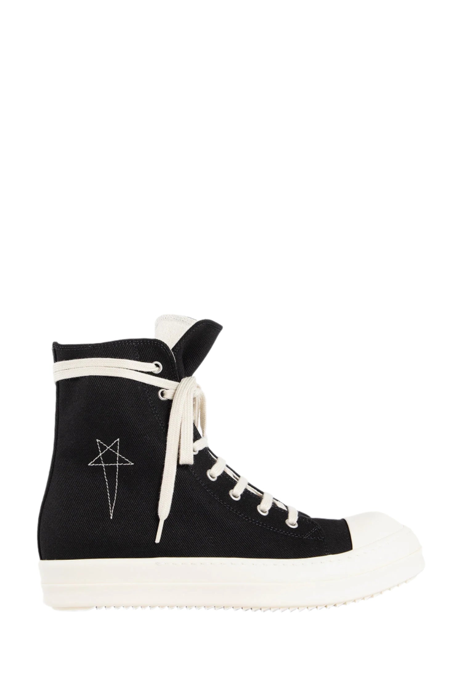 DRKSHDW by Rick Owens Hollywood Pentagram High Sneakers