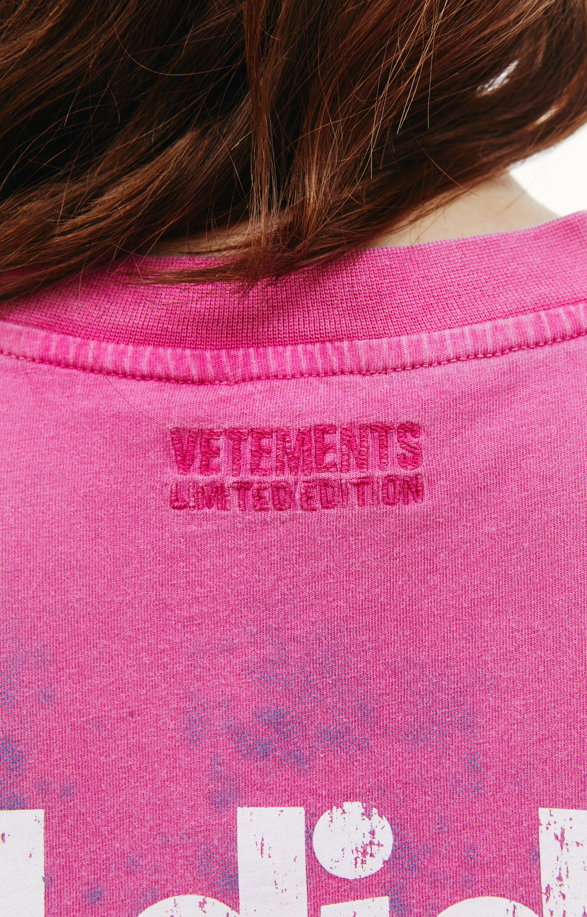 VETEMENTS \'I got Lucky\' cotton t-shirt
