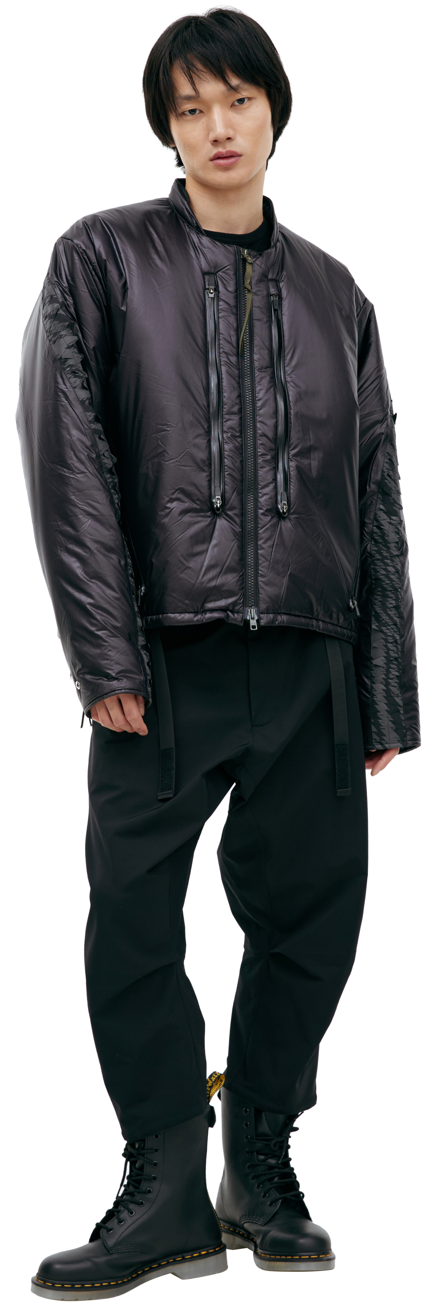 Acronym Oversize zippered bomber