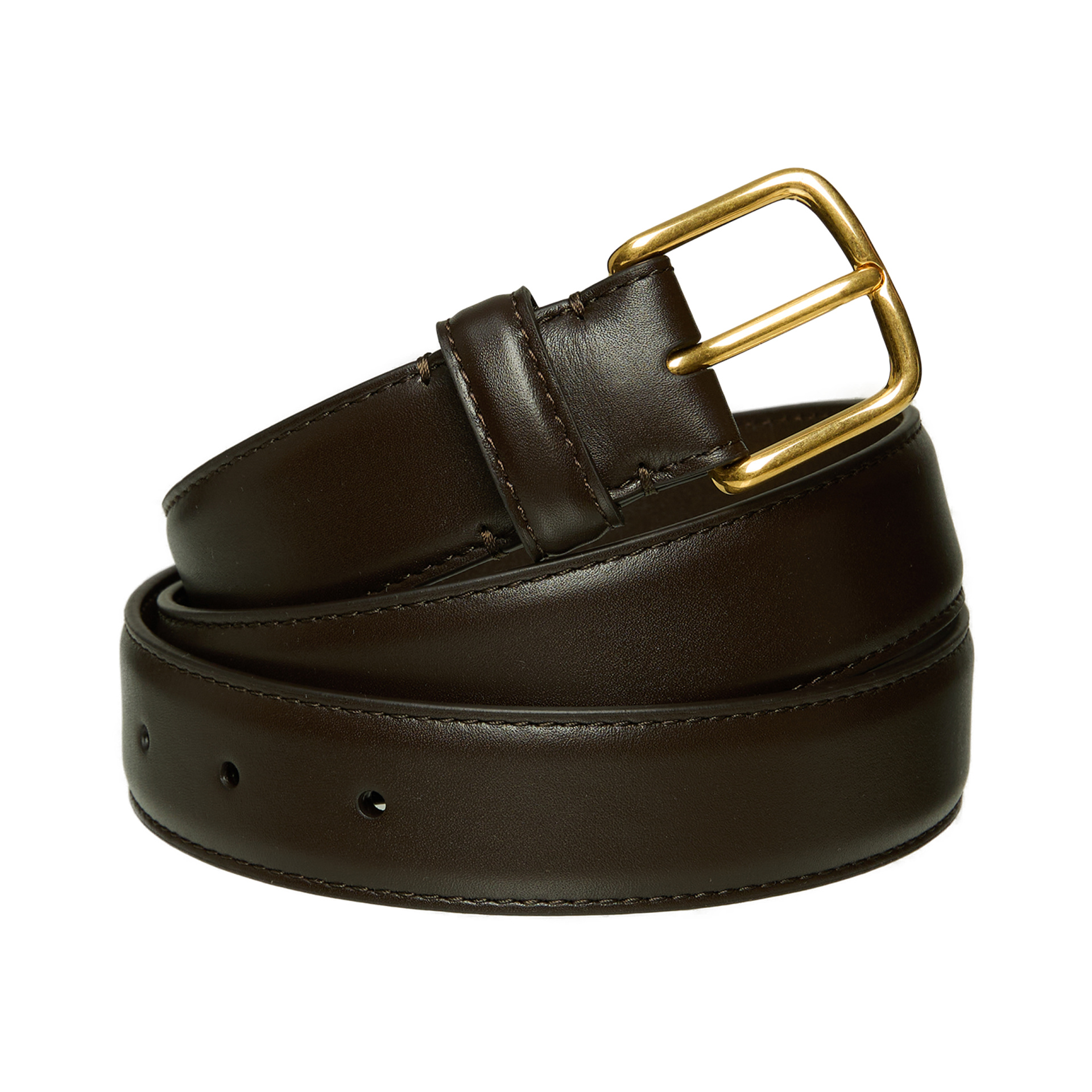 The Row Brown leather belt