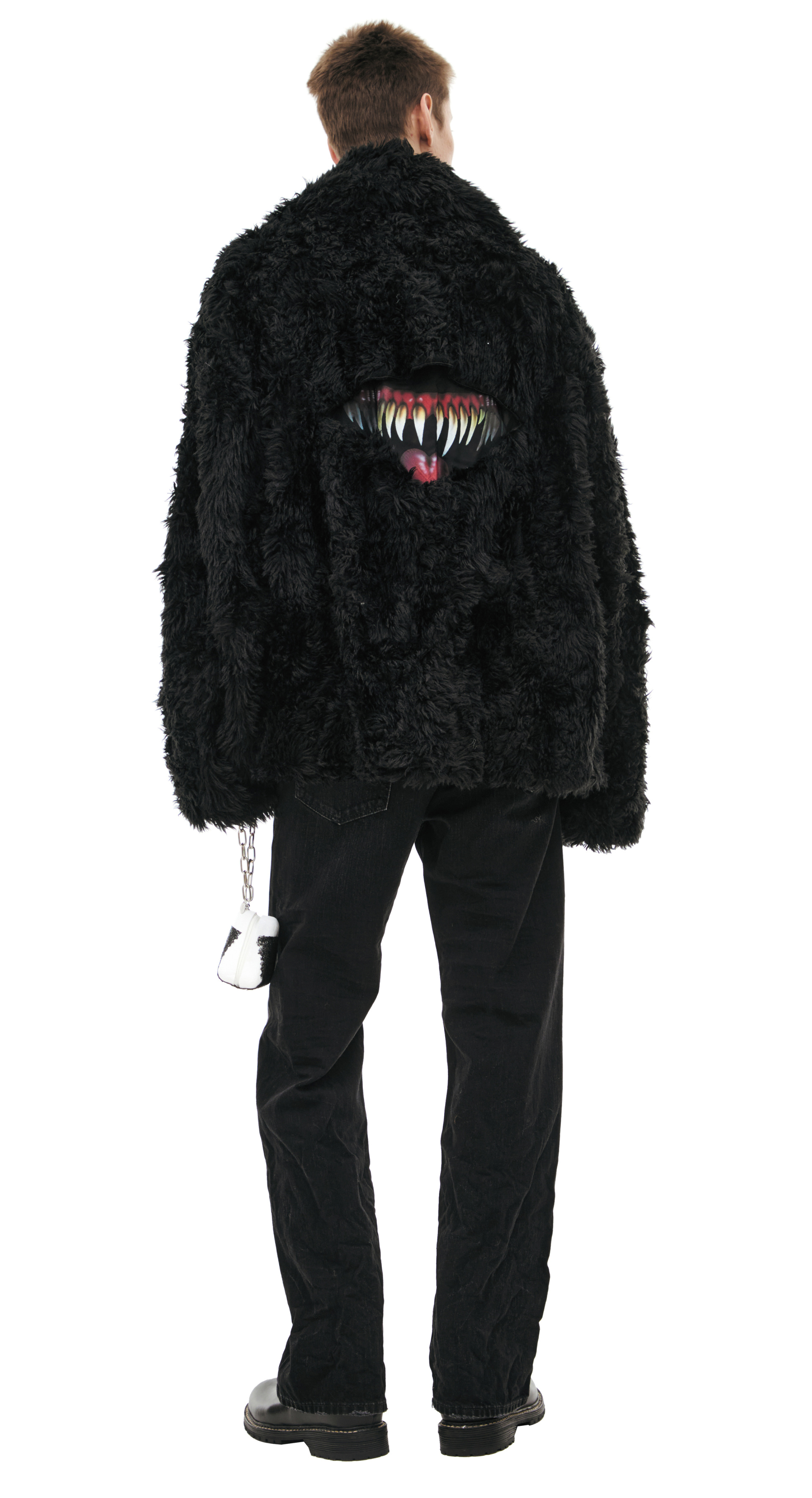Doublet Plush jacket with teeth