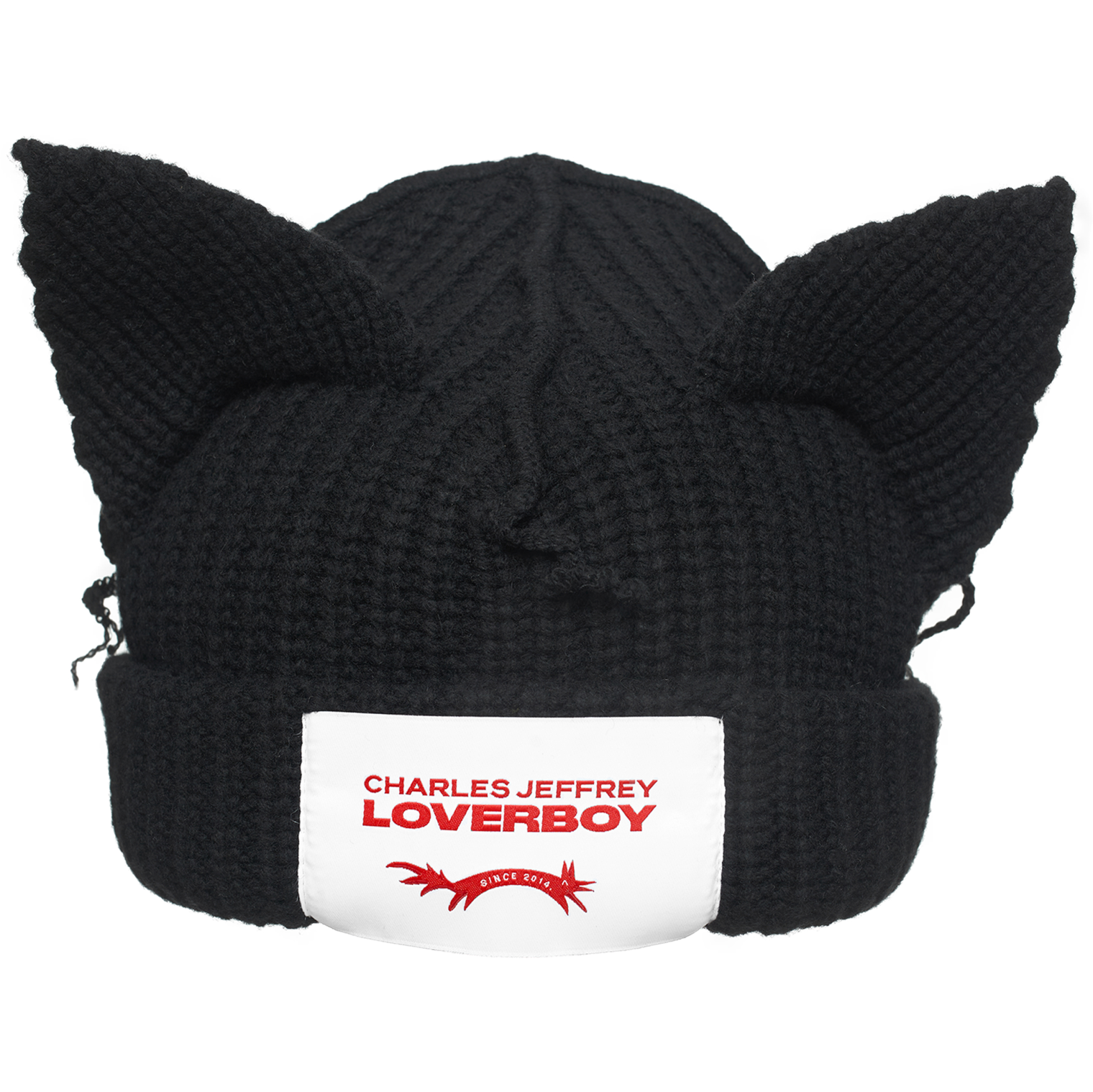 CHARLES JEFFREY LOVERBOY Knitted wool beanie