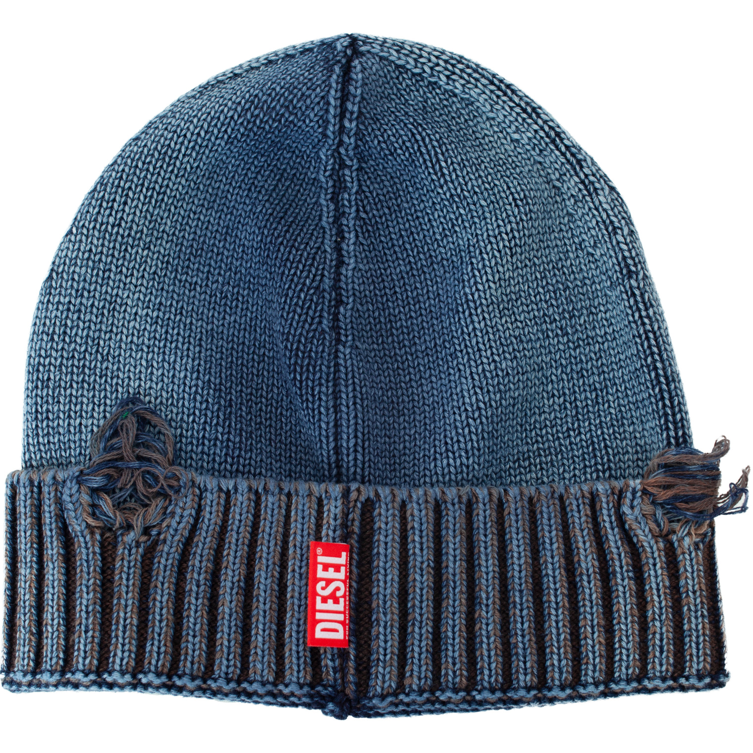 Diesel Blue cotton beanie