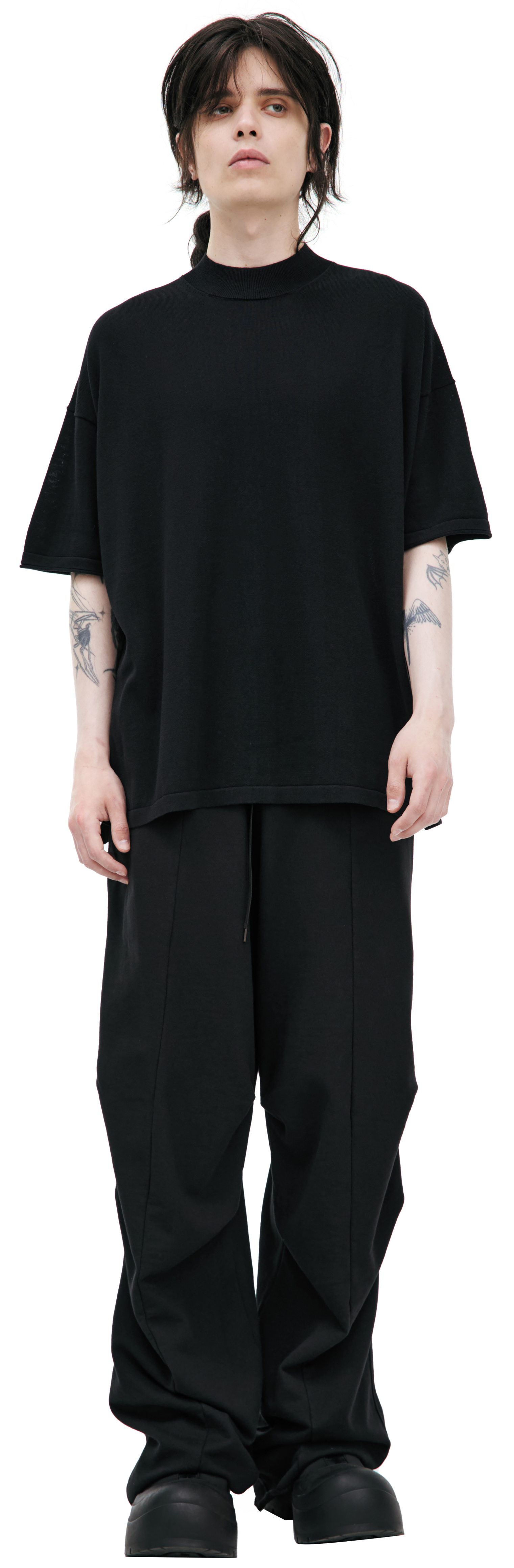The Viridi-Anne Combined knitted t-shirt