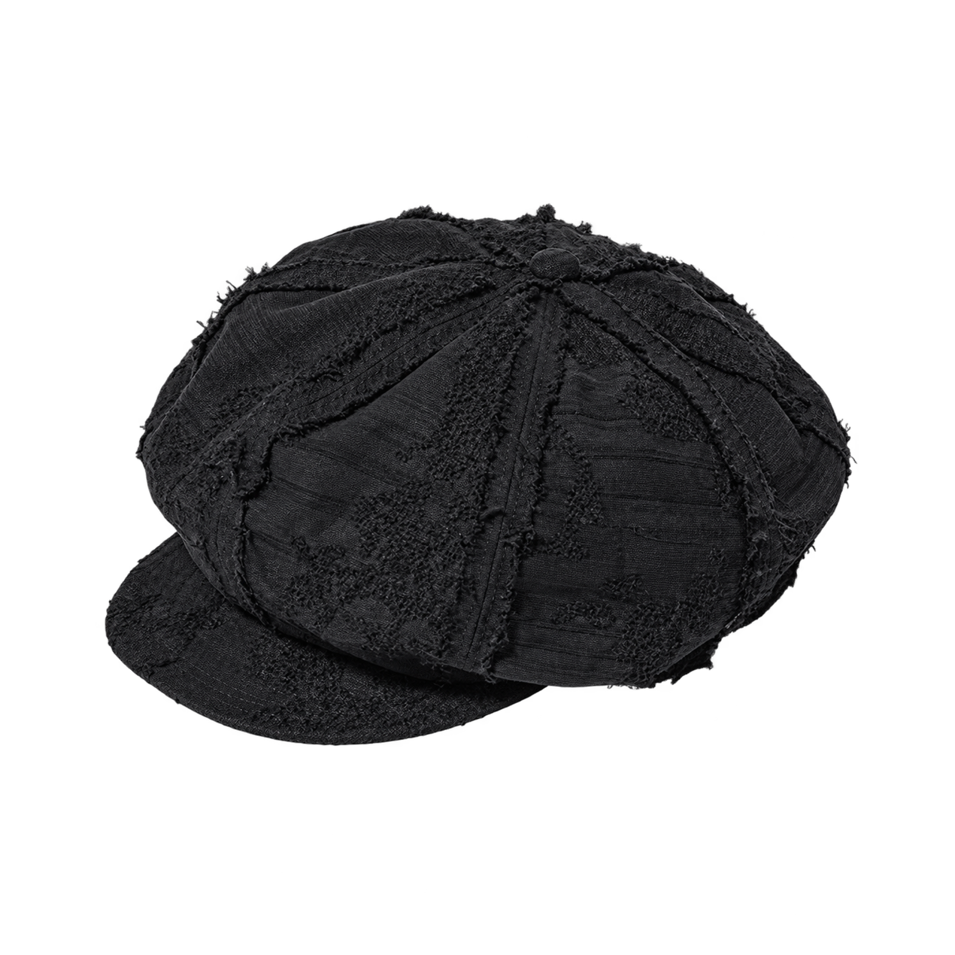 The Viridi-Anne Black cotton cap