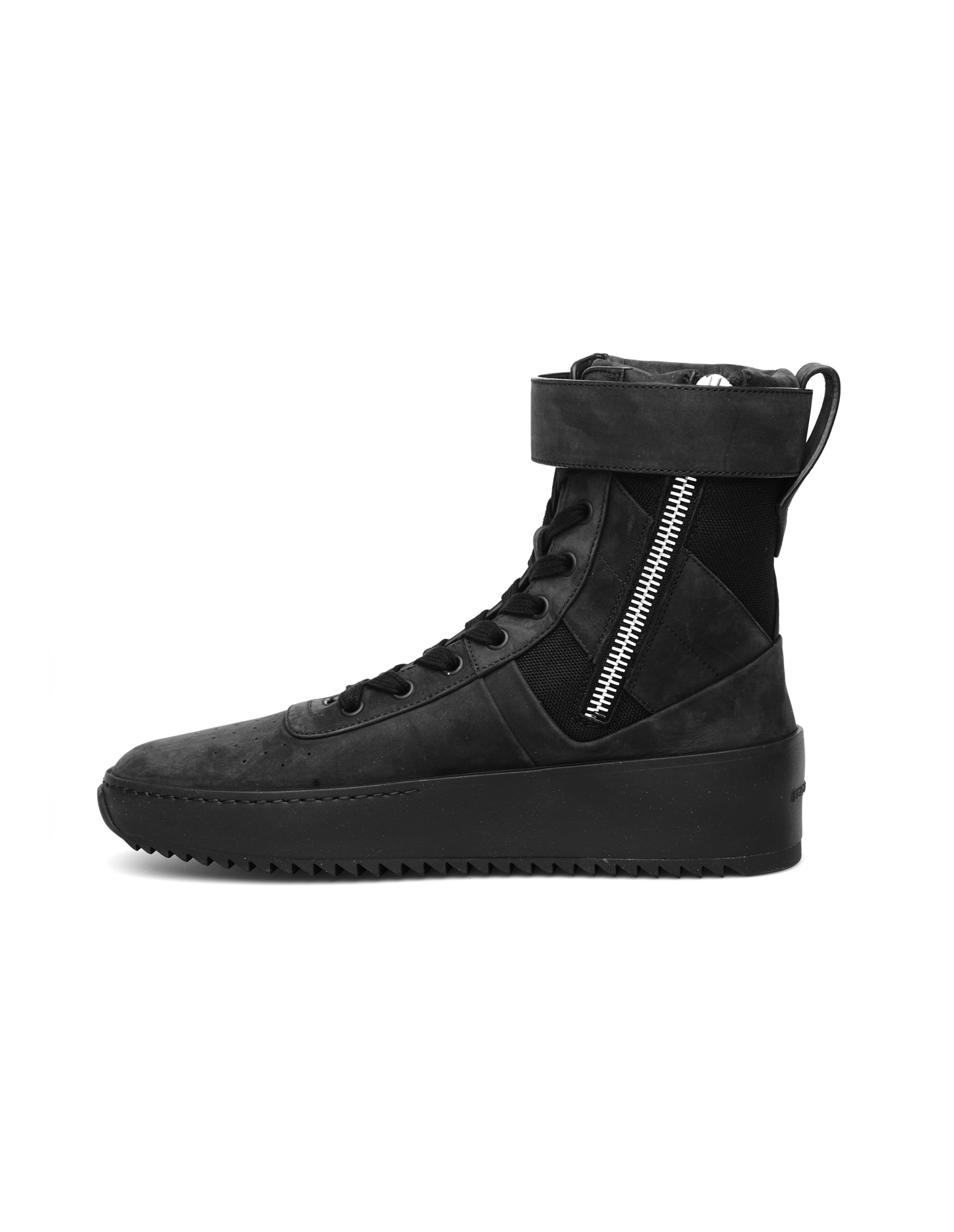 Fear of God Leather and nylon military sneakers