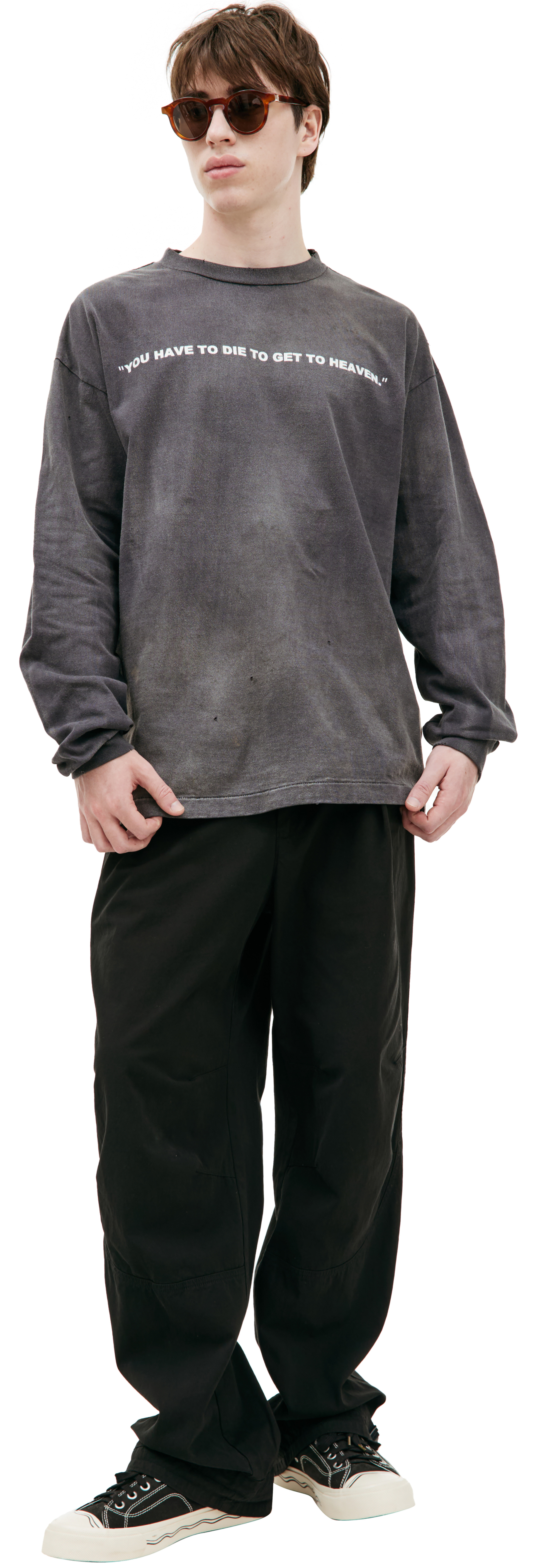 Saint Mxxxxxx SAINT CLUB printed longsleeve