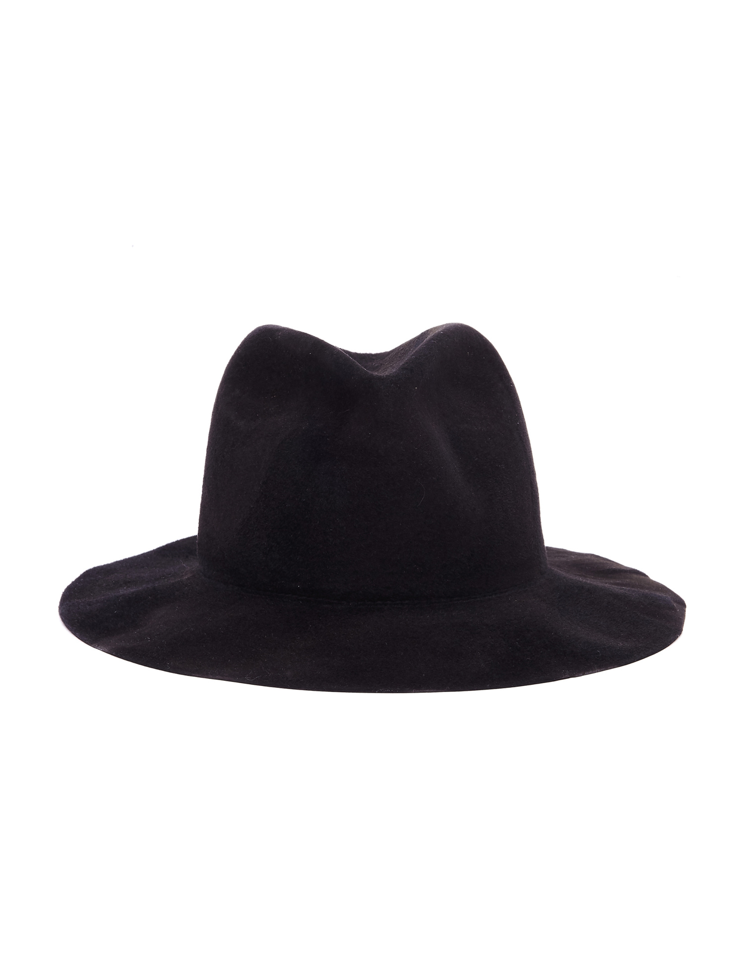Yohji Yamamoto Черная шерстяная шляпа