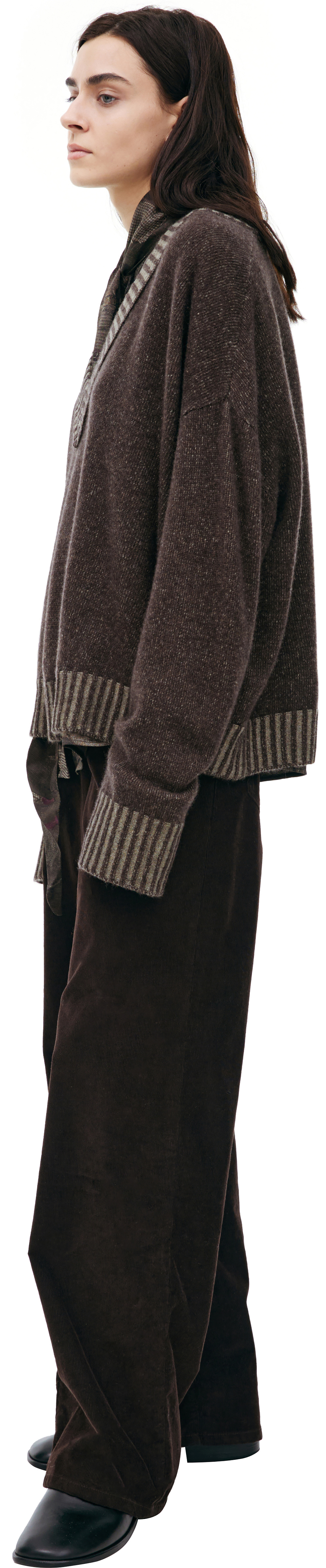 Ziggy Chen Knitted cashmere sweater