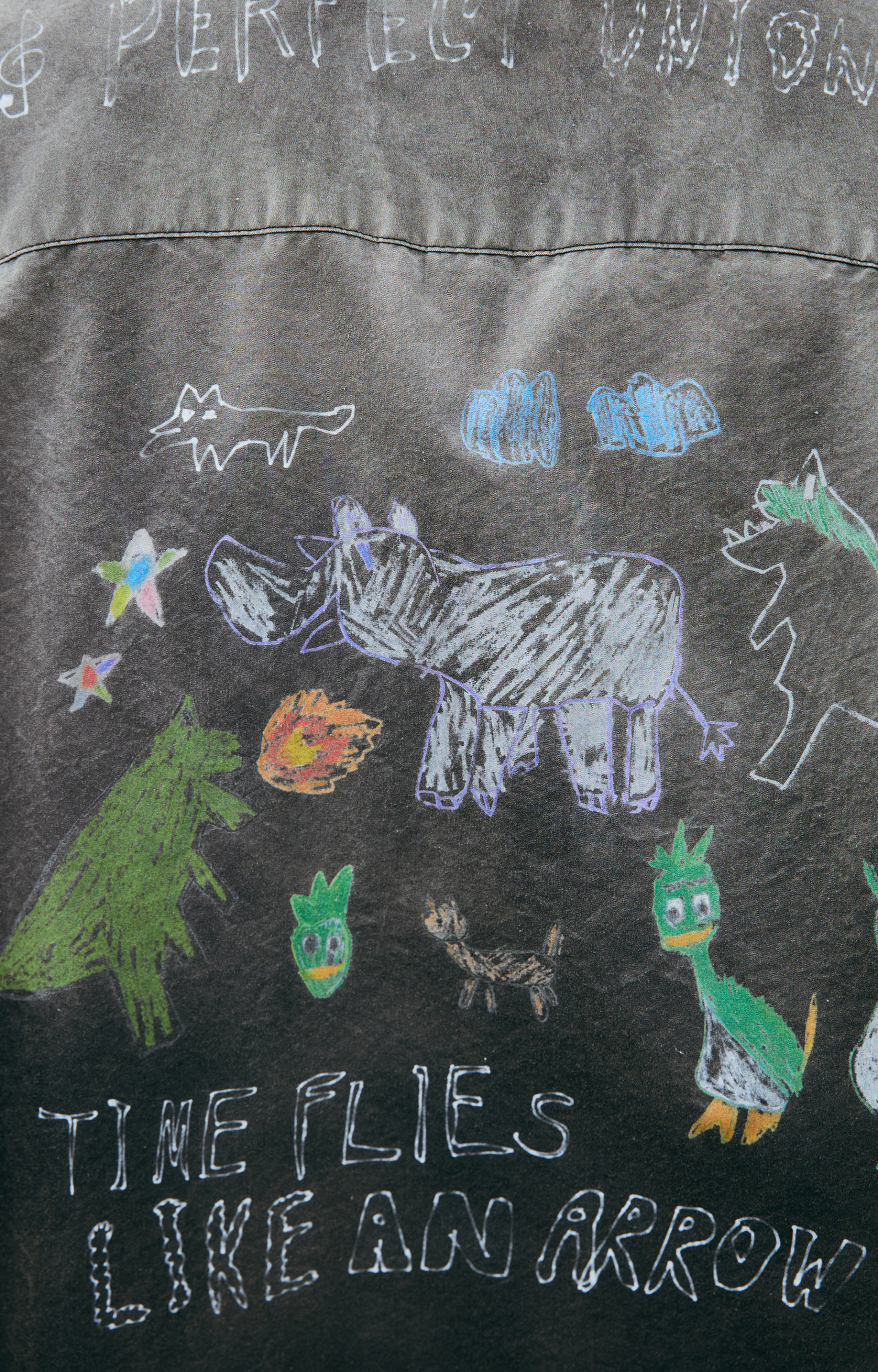 Maison Mihara Yasuhiro Monoprint shirt