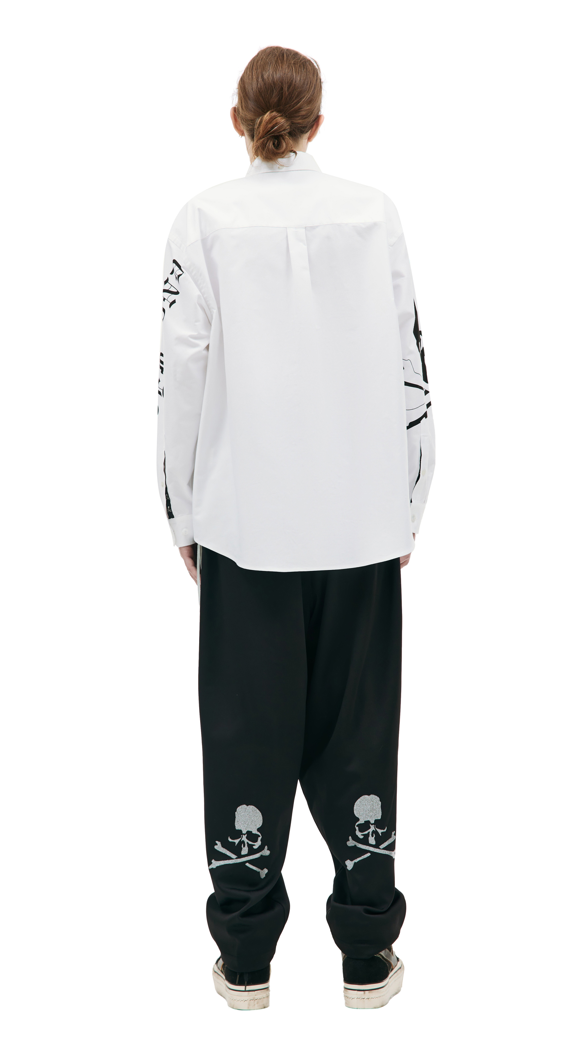 Mastermind WORLD White printed shirt