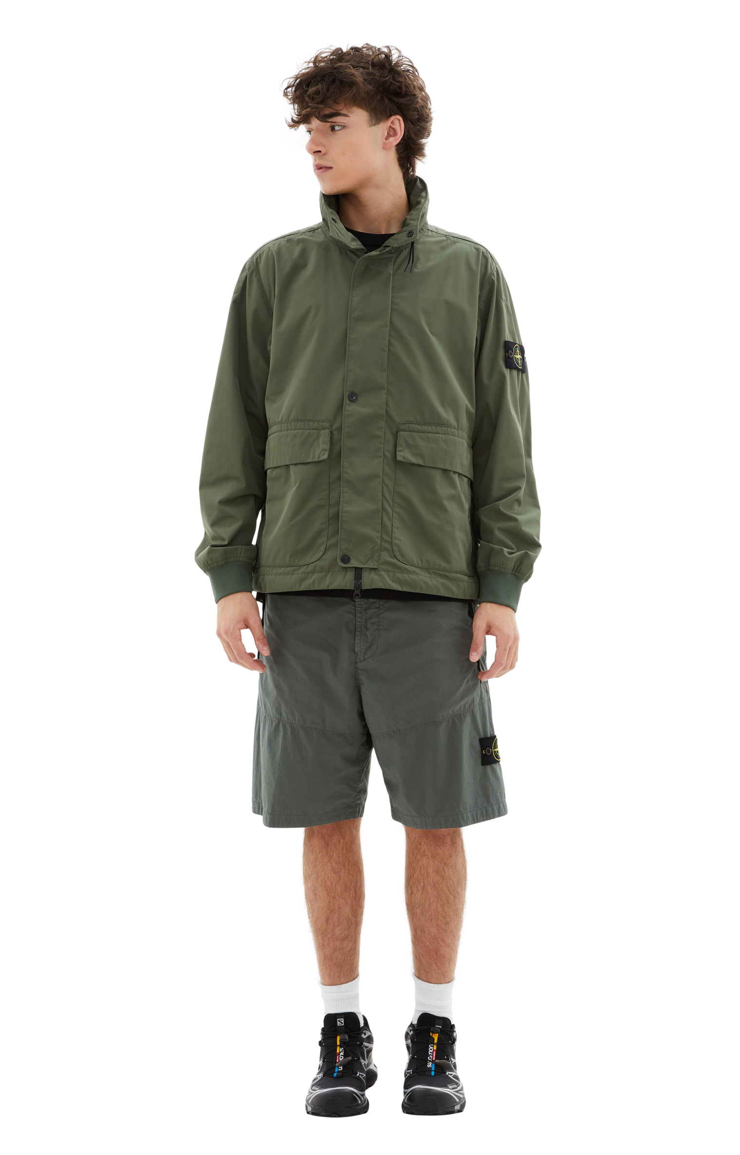 Stone Island Jacket with hidden hood