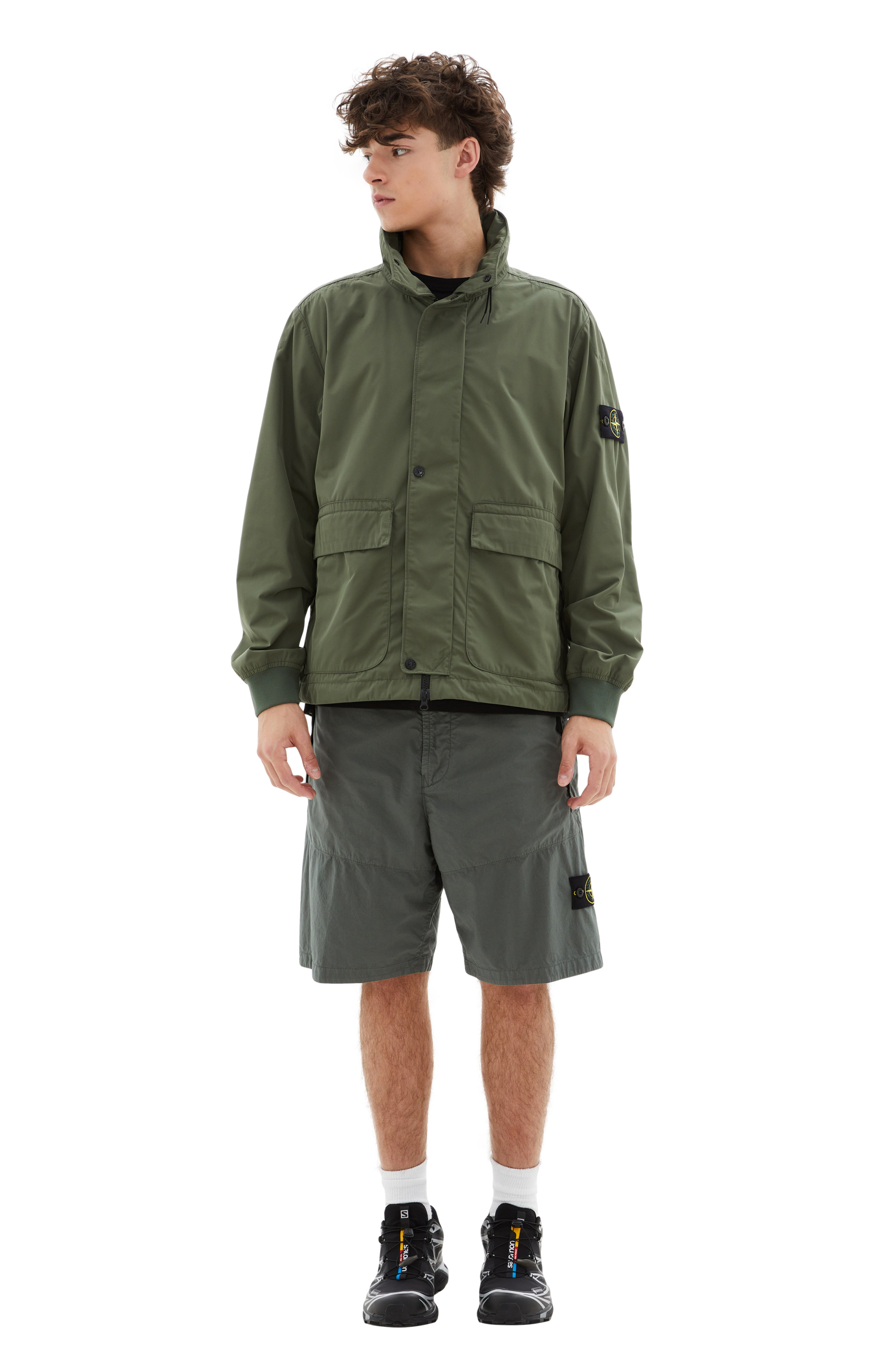 Stone Island Jacket with hidden hood