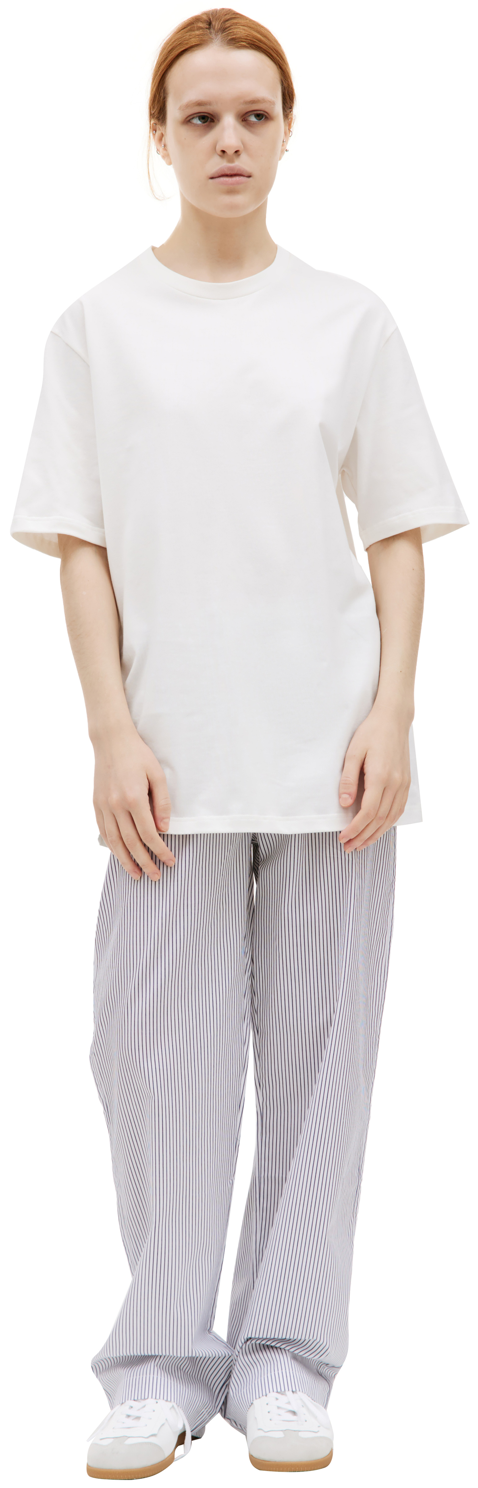 Jil Sander White graphic print t-shirt