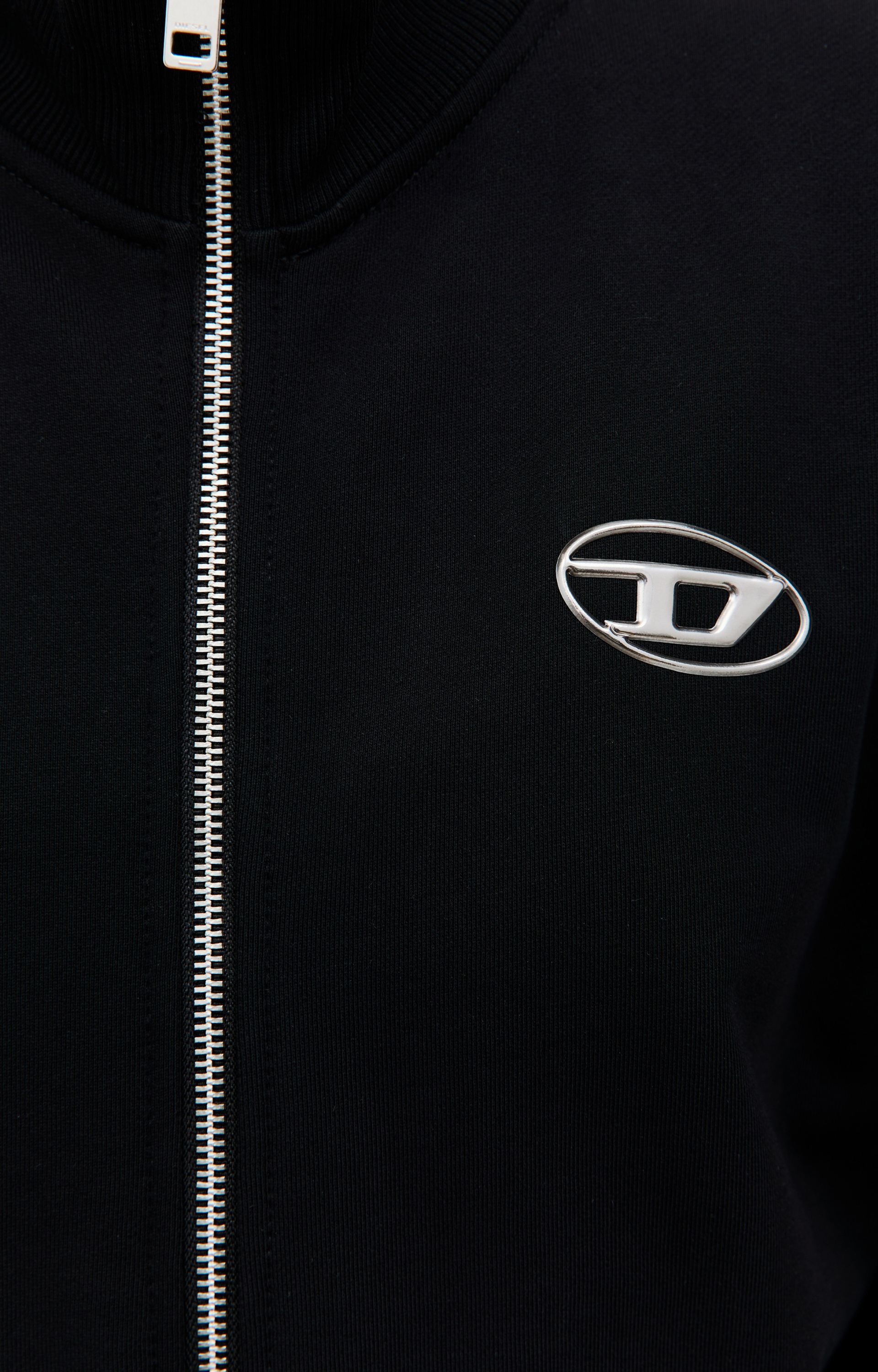 Diesel Black zip up hoodie