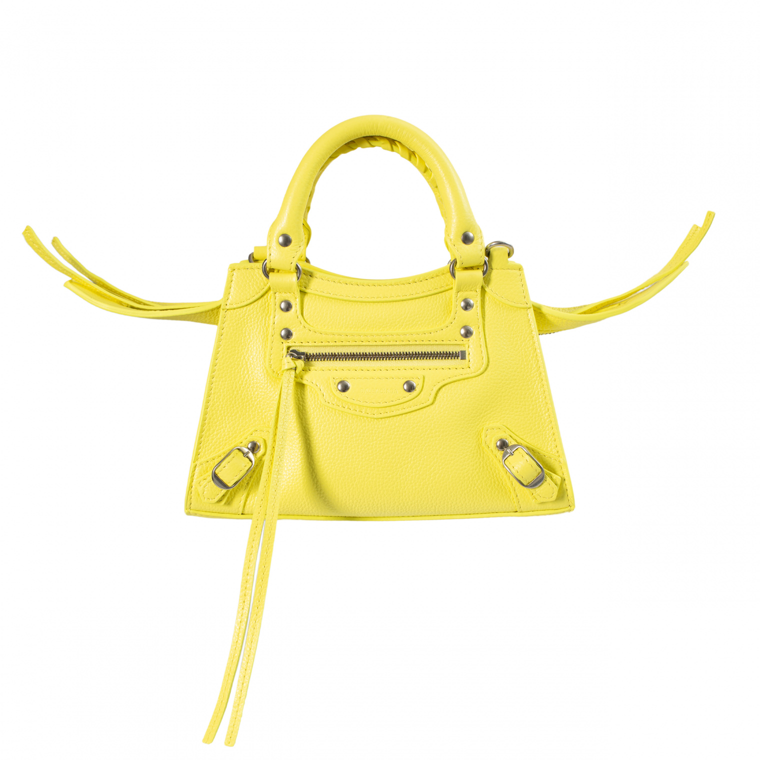 Balenciaga Желтая сумка Neo Classic Mini