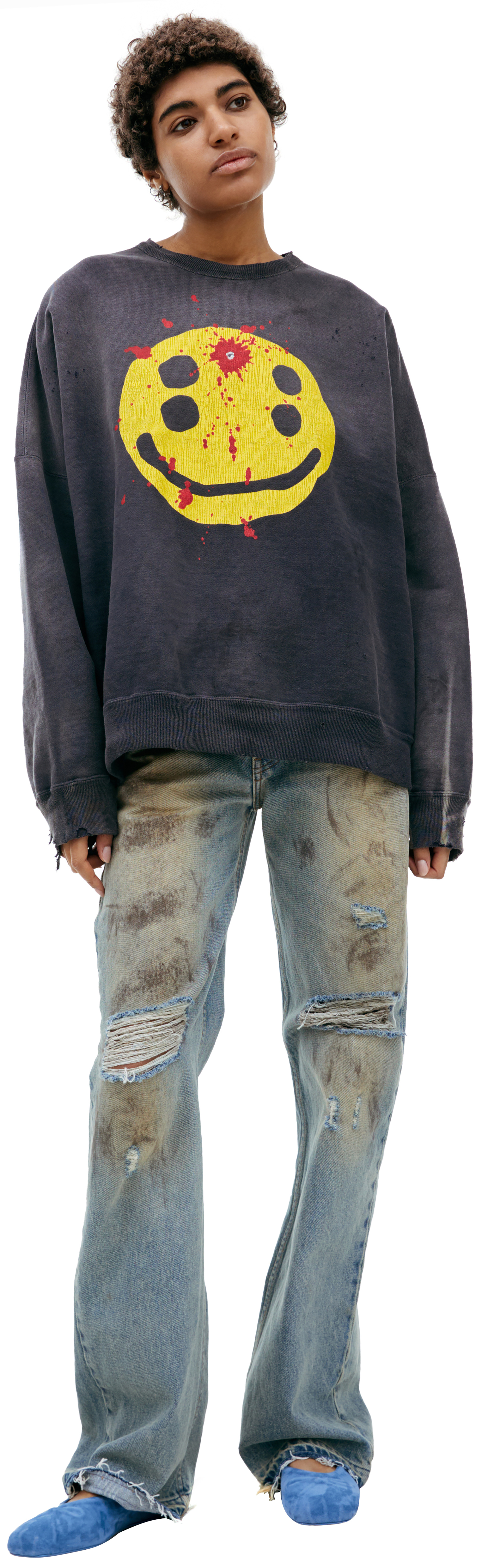 Saint Mxxxxxx Printed Sweatshirt