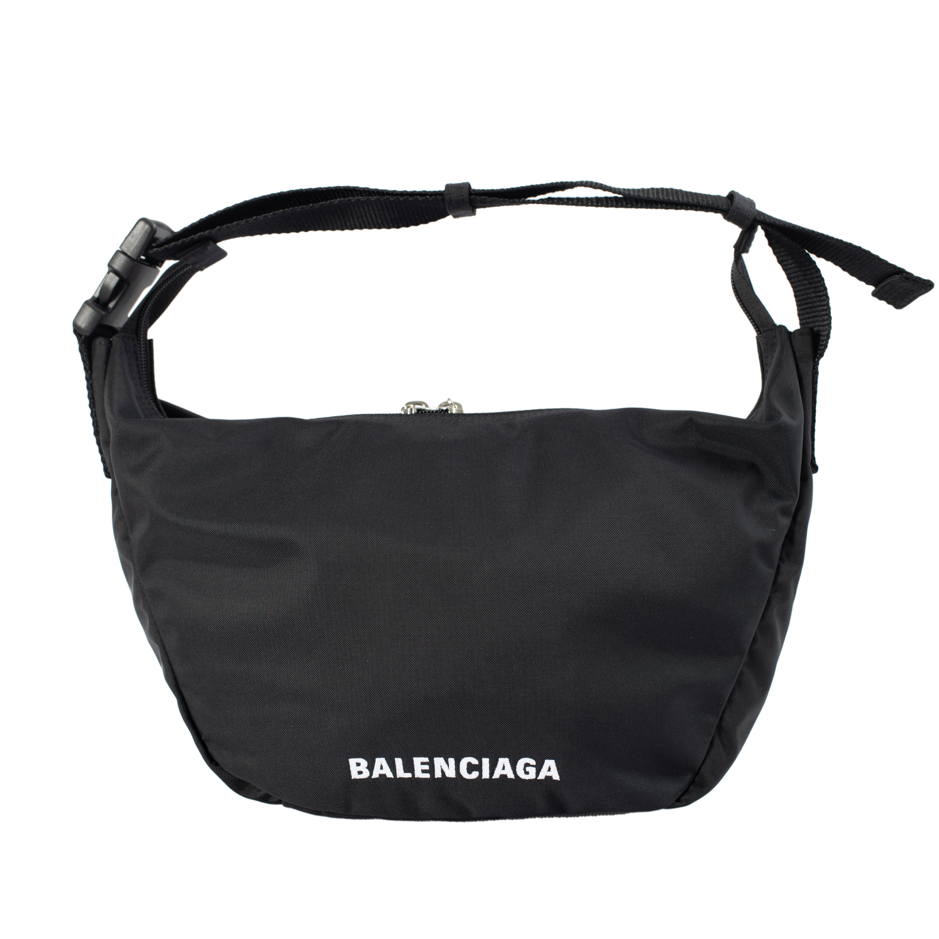 Balenciaga Wheel S Sling Bag in black