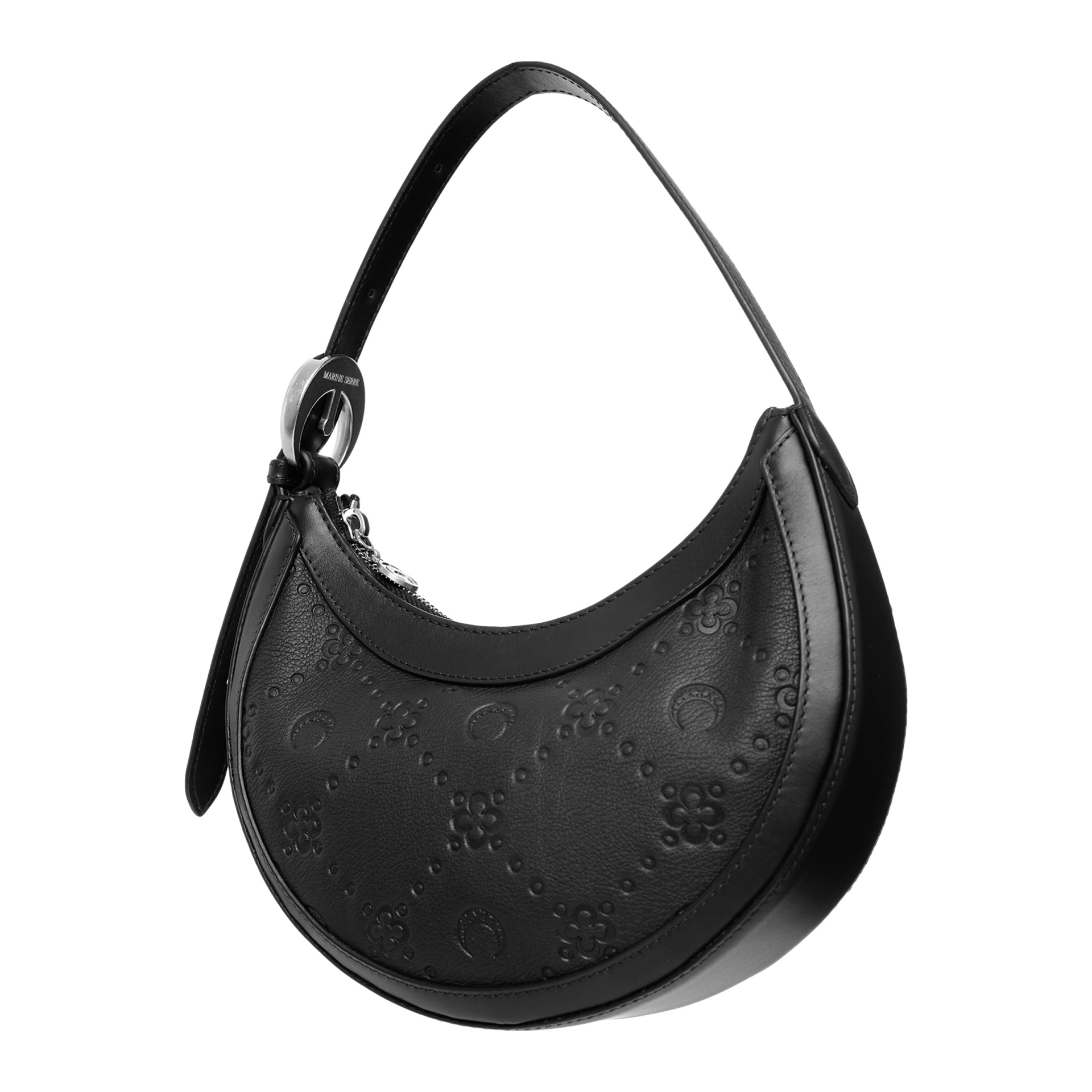 MARINE SERRE Eclips leather bag