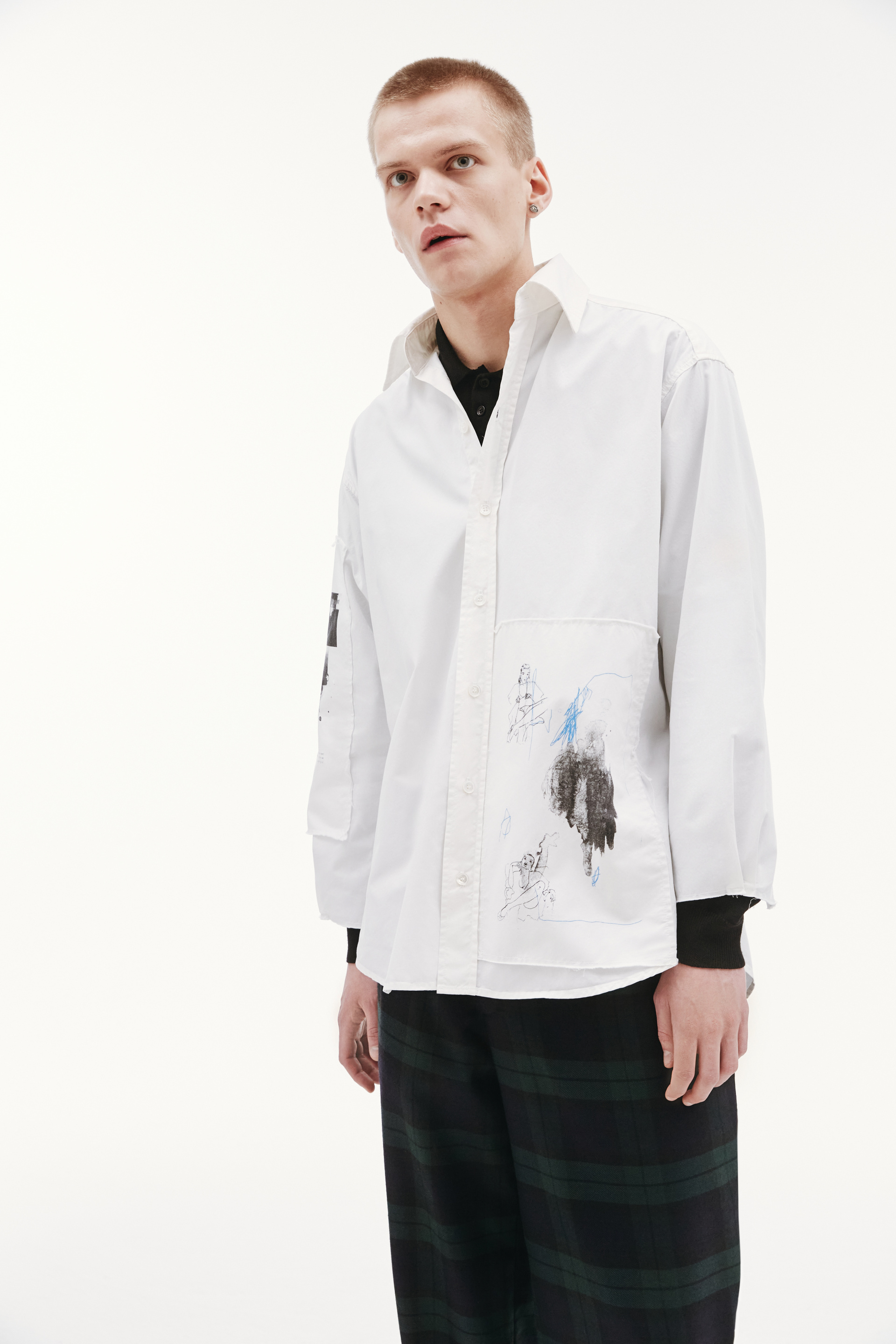 Enfants Riches Déprimés ERD X SV Shirt With Patches