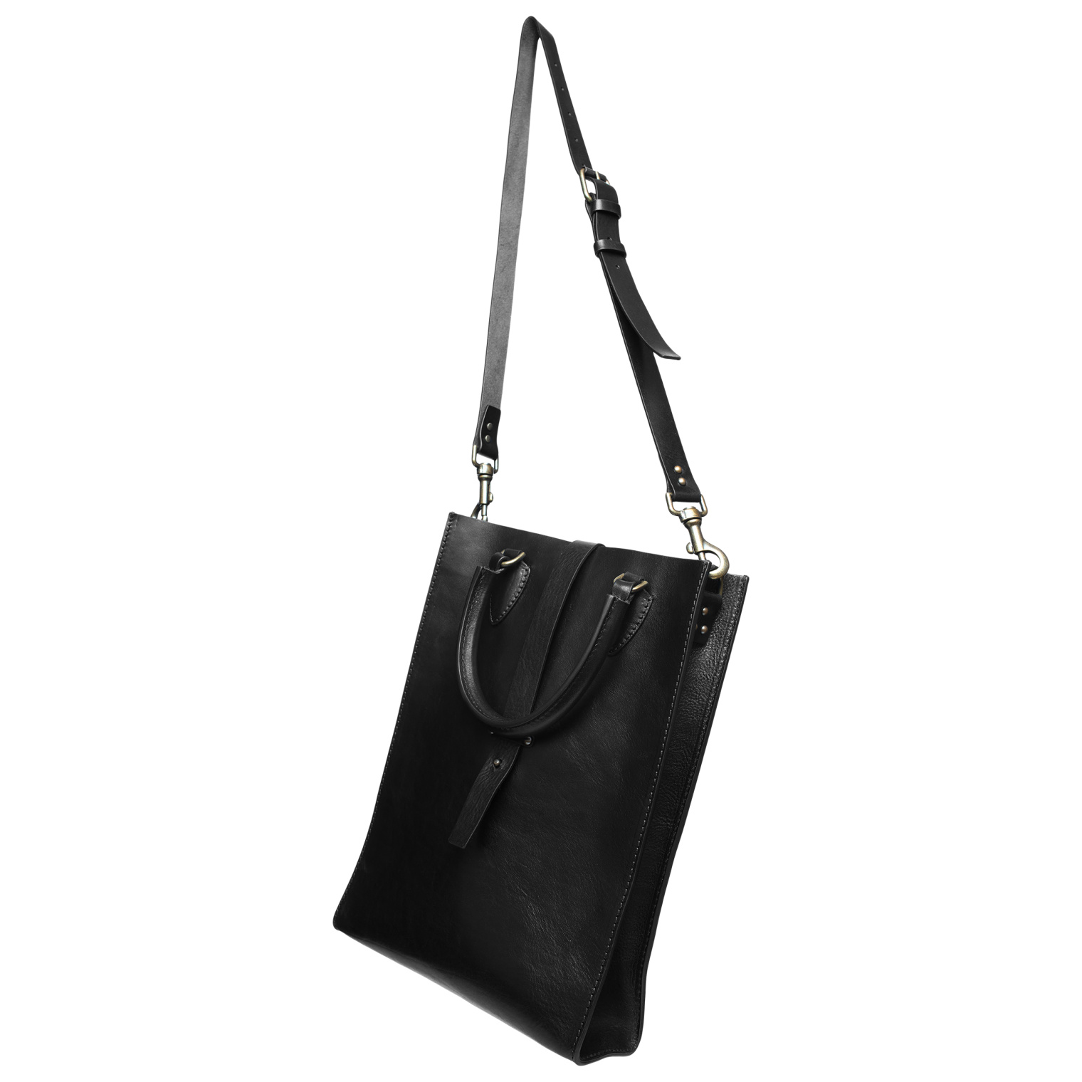 Ziggy Chen Black leather bag