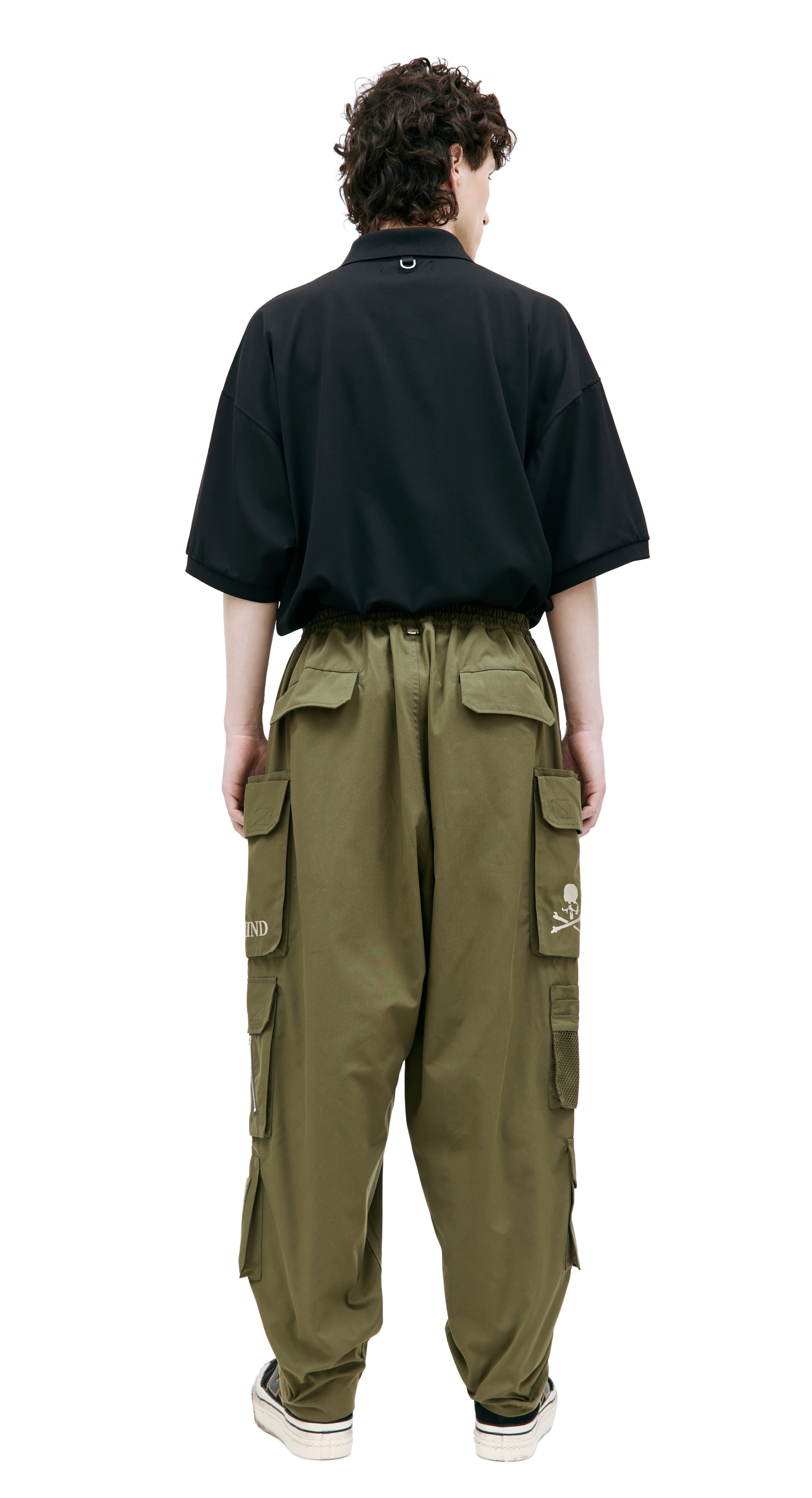 Mastermind WORLD Khaki cargo trousers