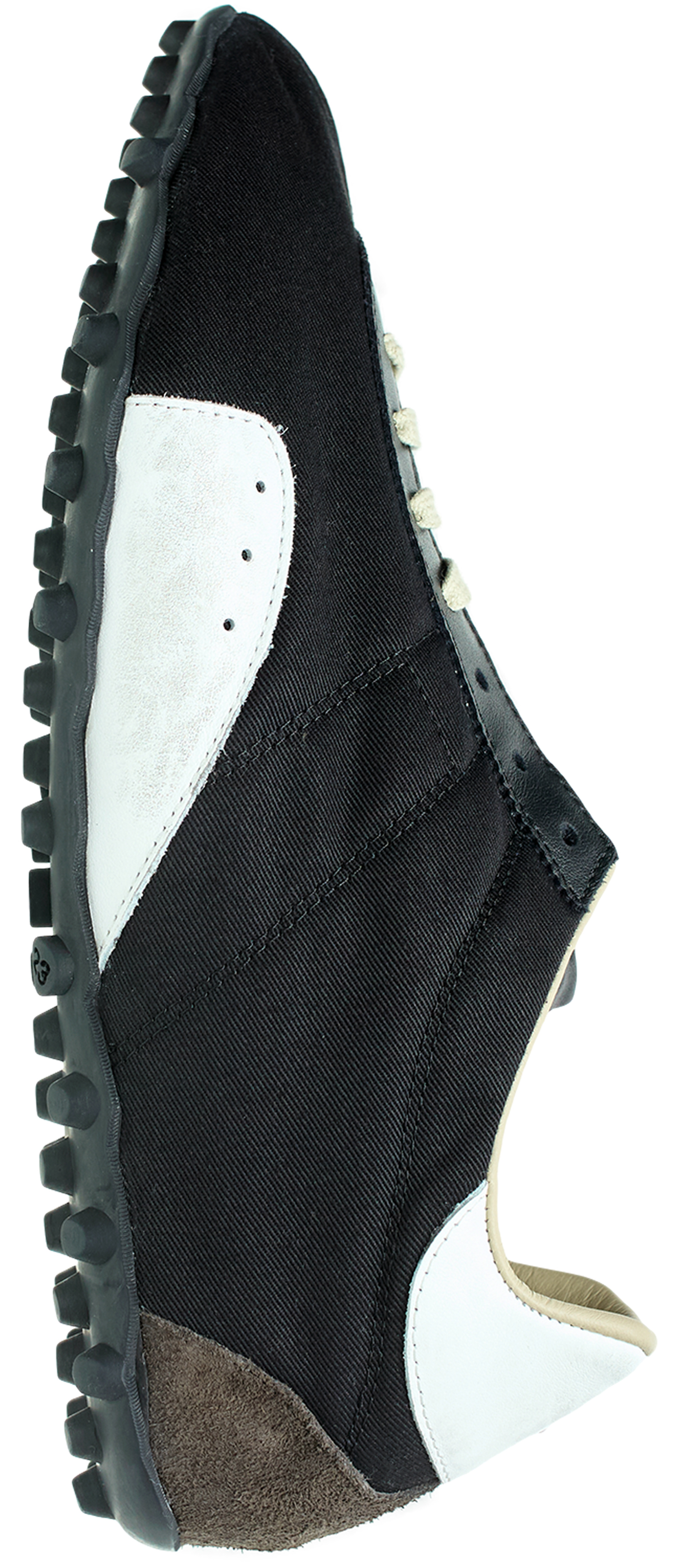 Maison Margiela Black leather sneakers
