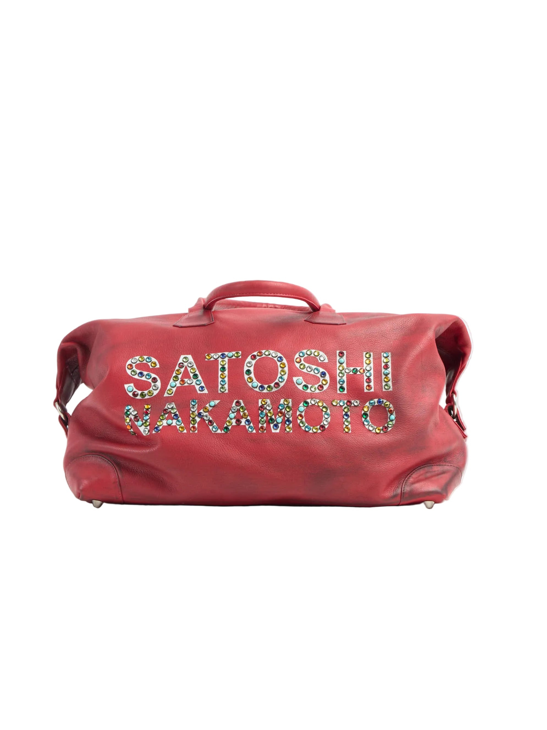 Satoshi Nakamoto Studded Weekender