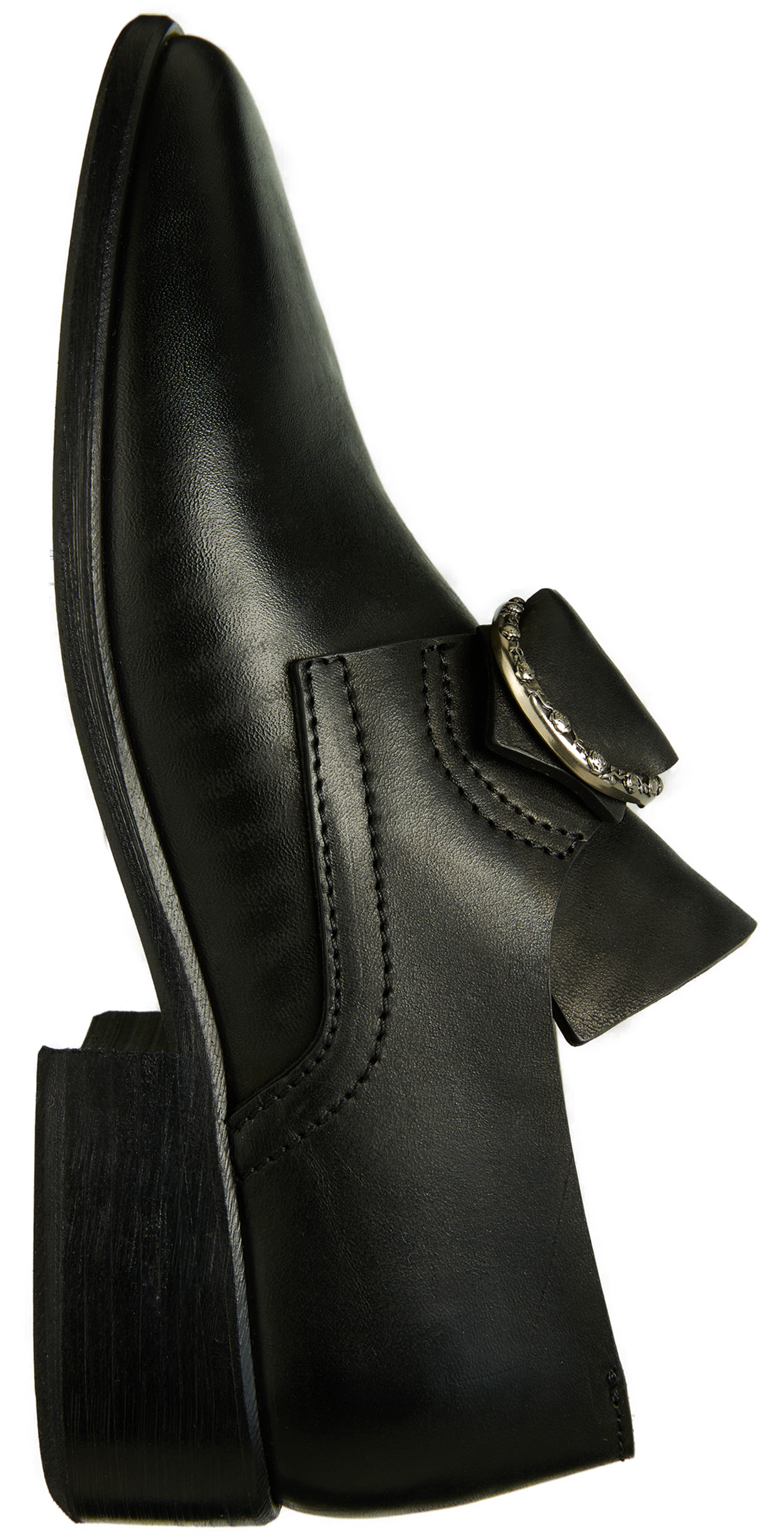 Enfants Riches Déprimés Black leather shoes