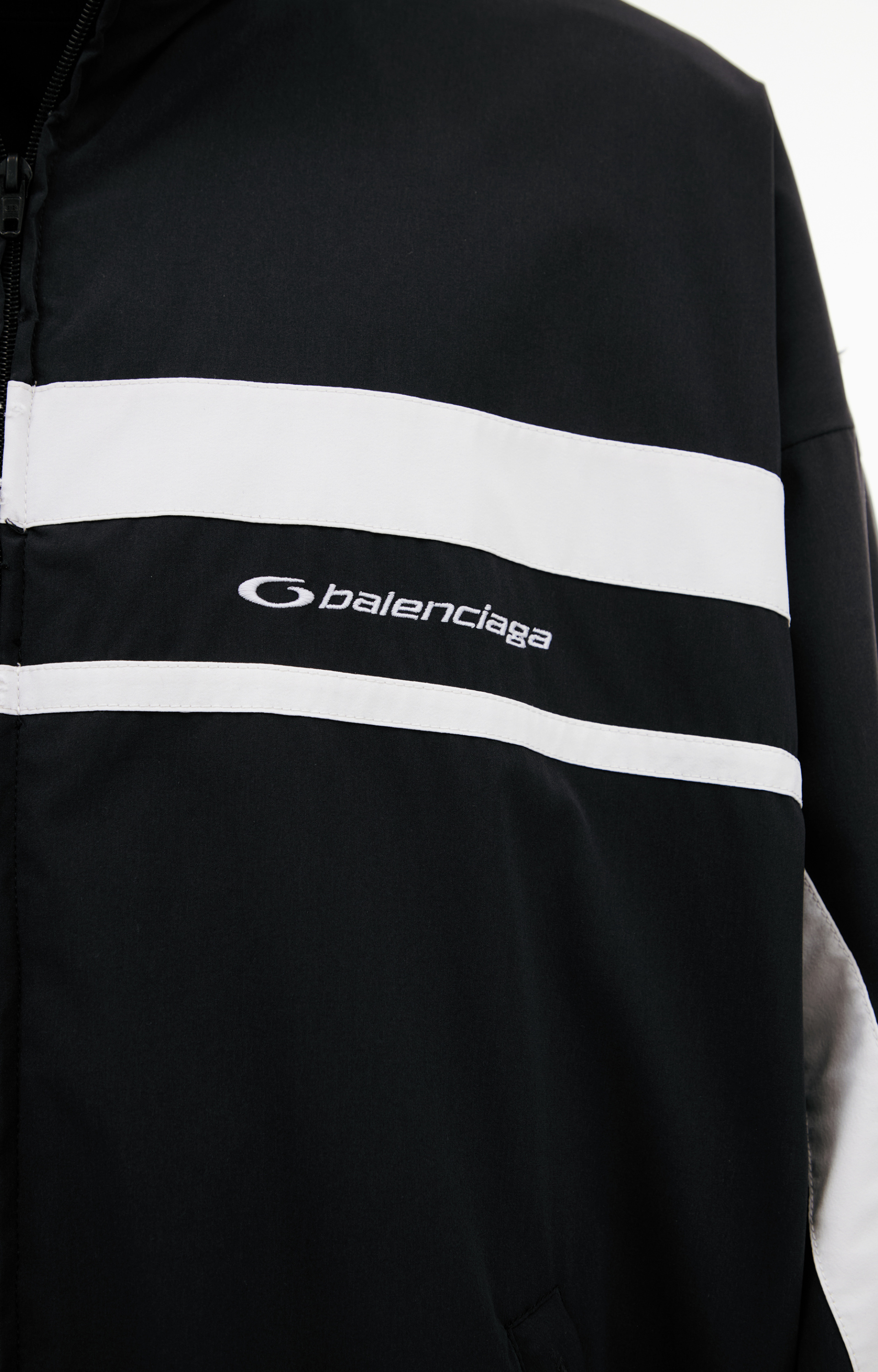 Balenciaga Black logo jacket