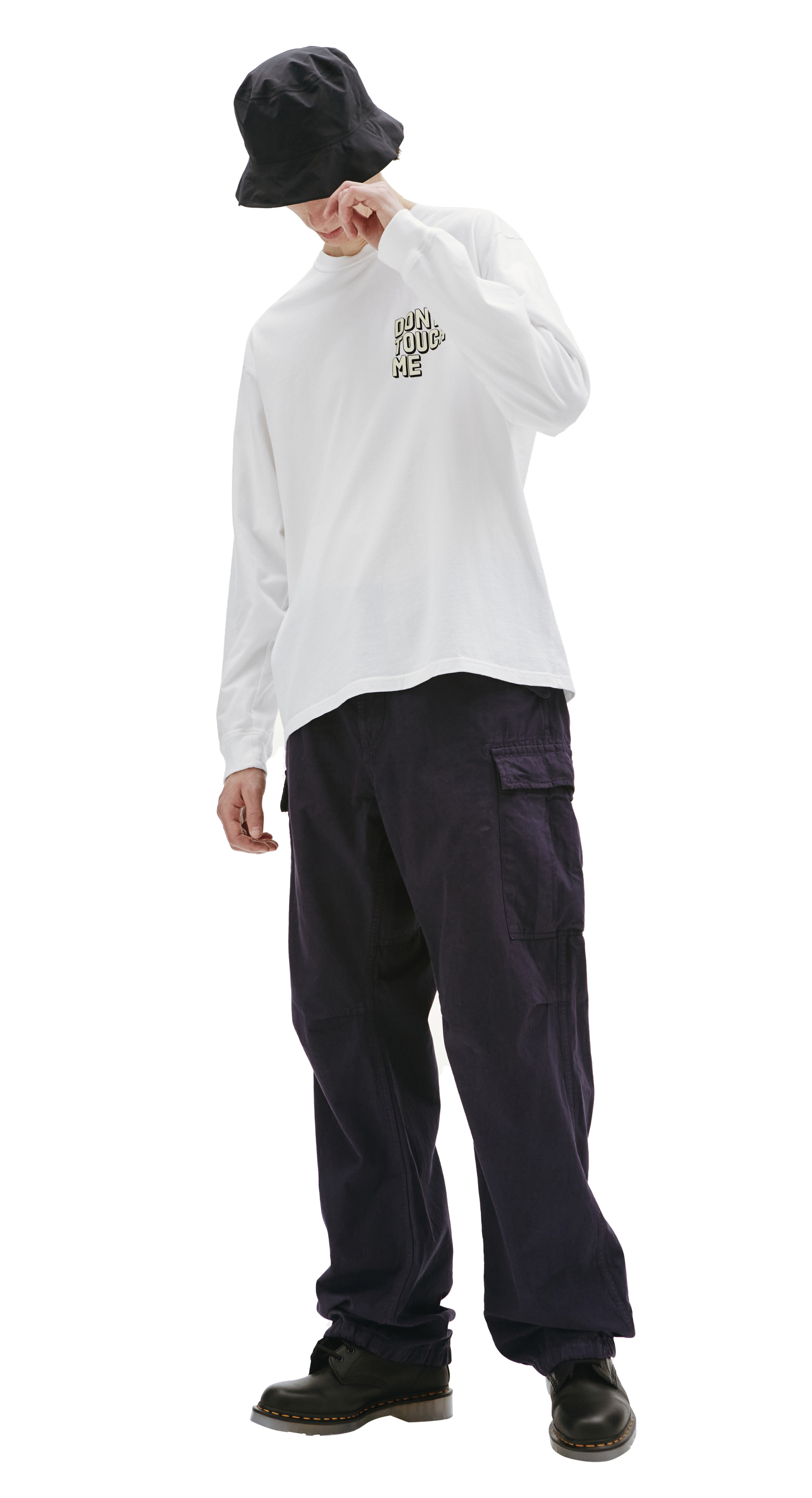 Undercover White cotton longsleeve