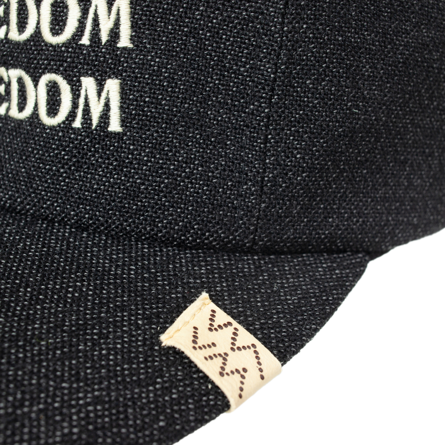 visvim Freedom embroidered logo cap