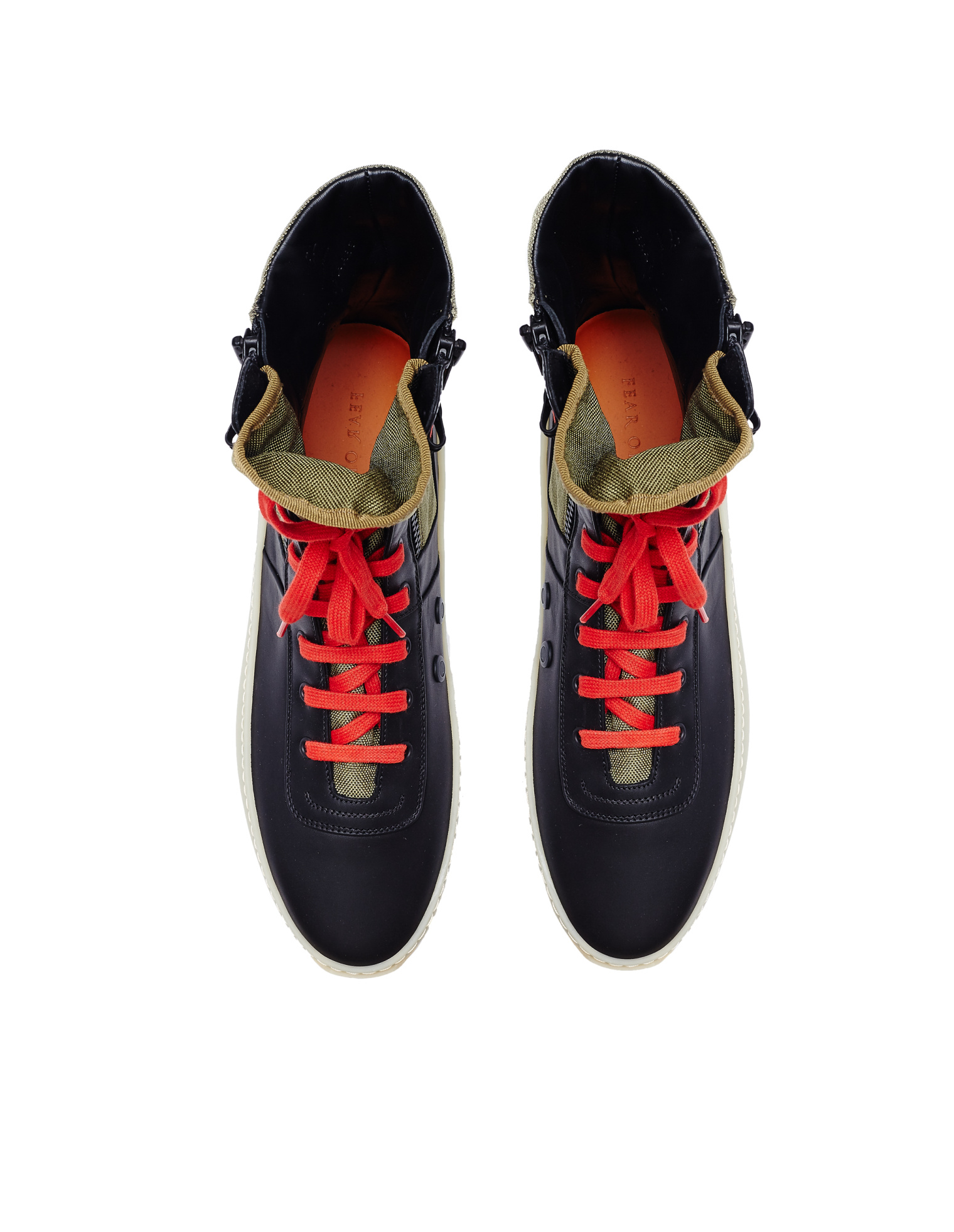 Fear of God Black and Khaki Jungle Sneakers