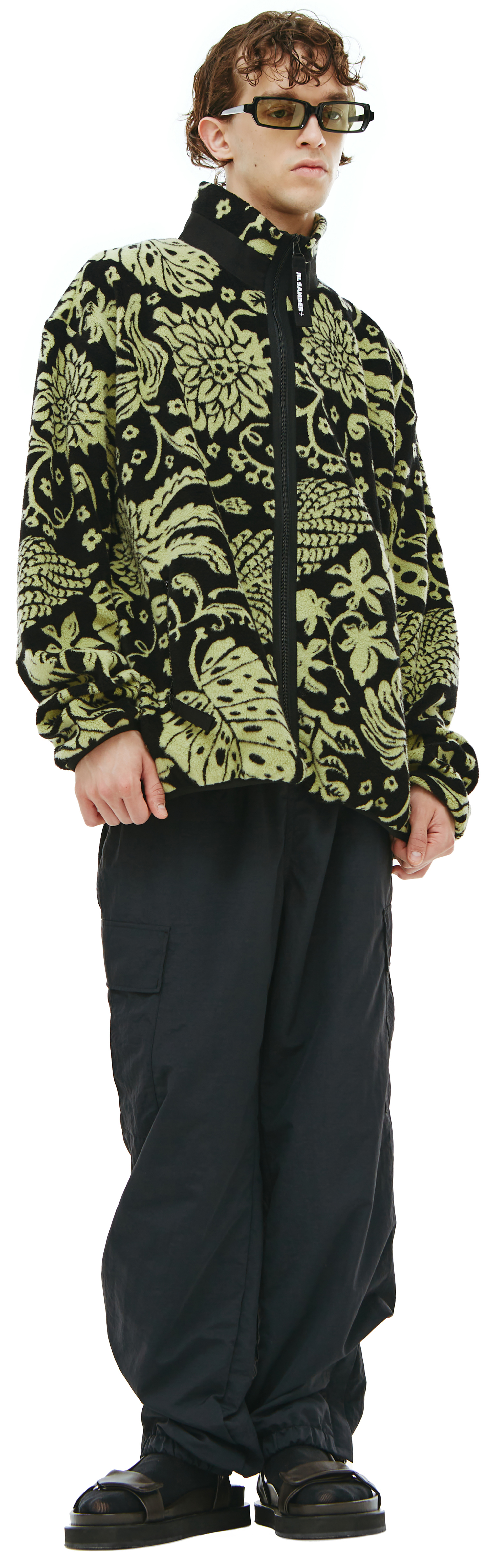 Jil Sander J+ Floral Fleece Jacket
