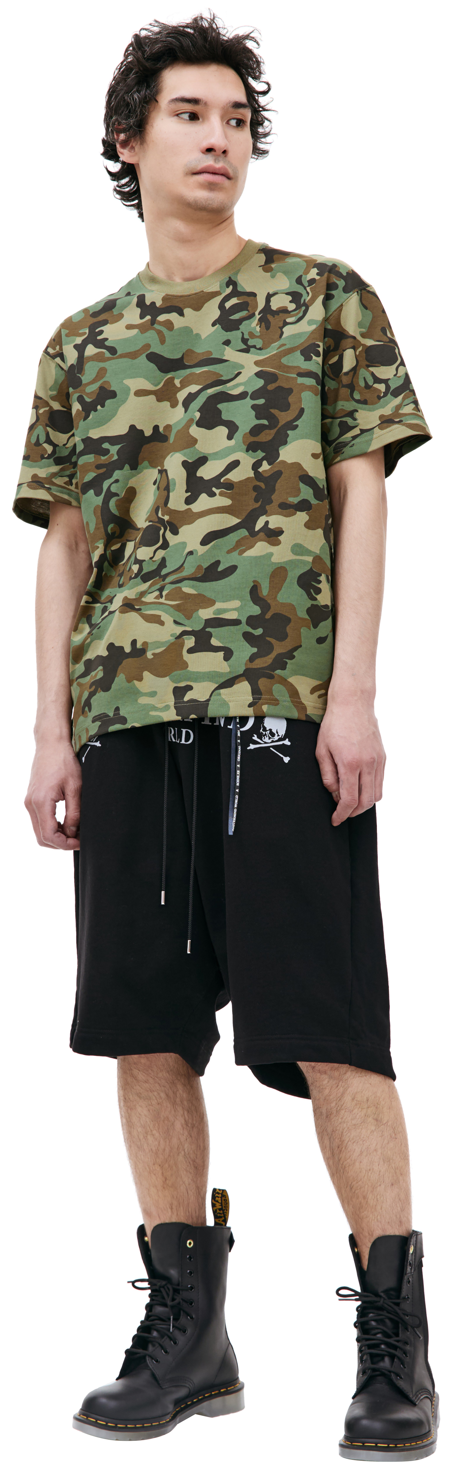 Mastermind WORLD Khaki camo t-shirt