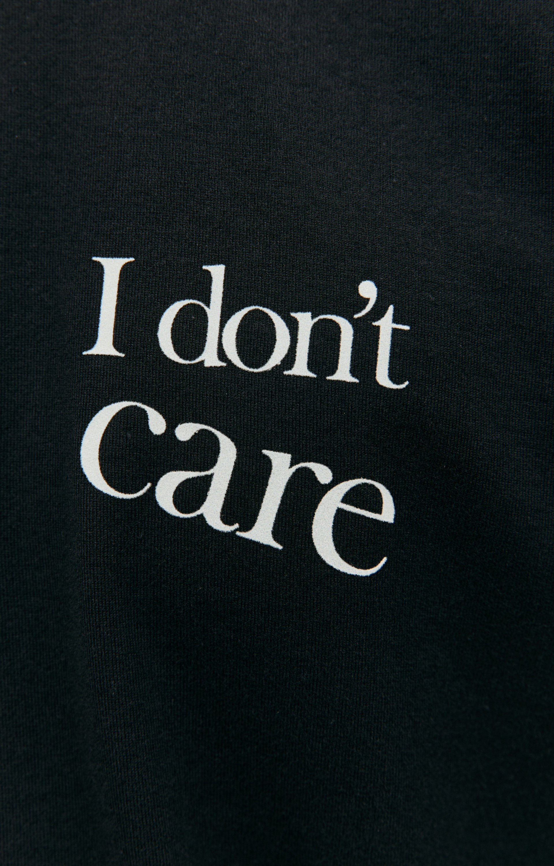 Undercover \'I don\'t care\' printed t-shirt