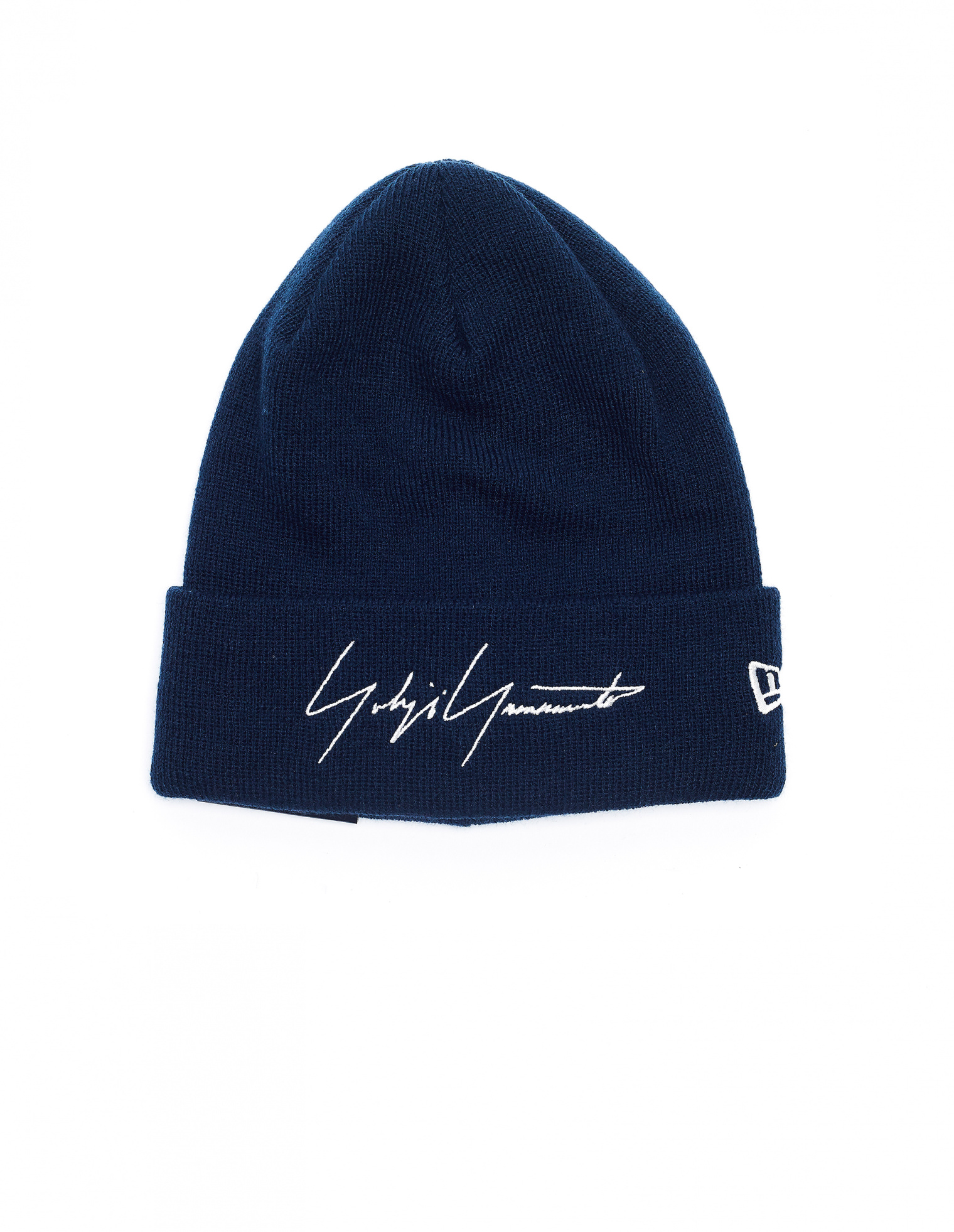 Yohji Yamamoto Синяя шапка New Era с вышивкой