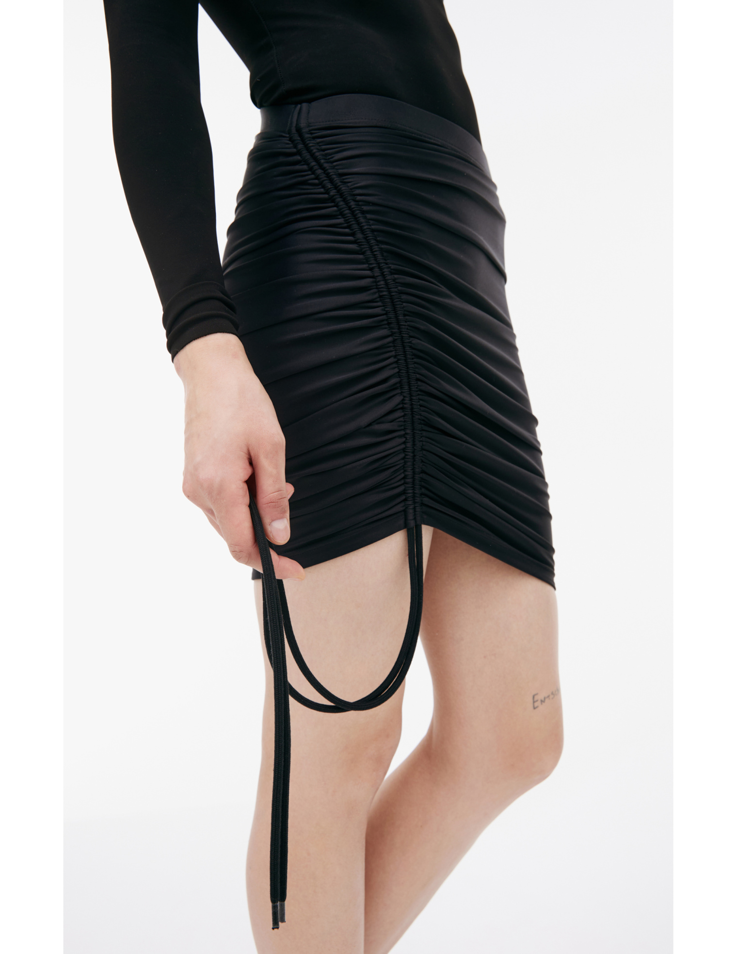 Balenciaga Mini skirt with gathers