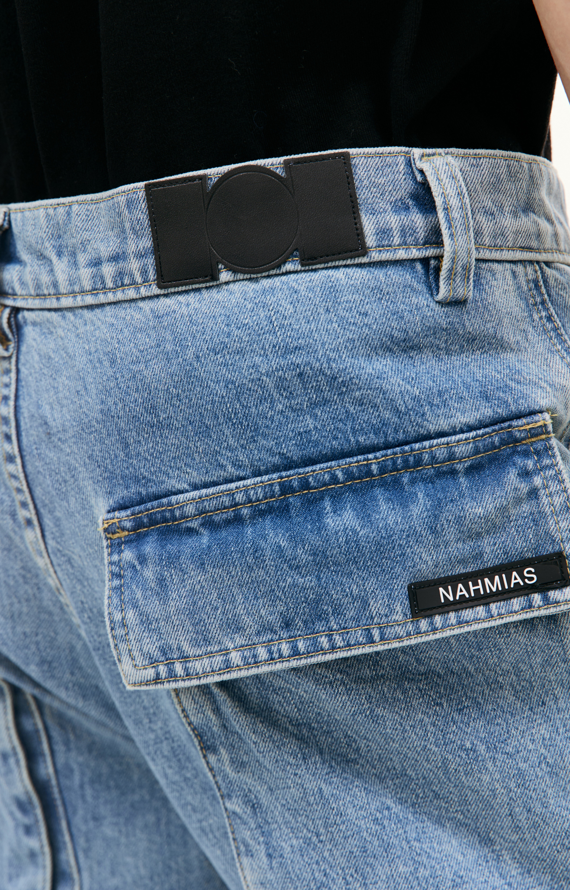 Nahmias Mid-rise cargo jeans